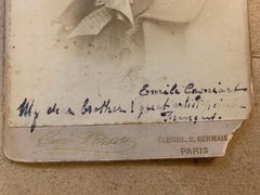 Plume et encre française du 19e siècle Paysage fluvial avec bateau d'après un dossier de croquis