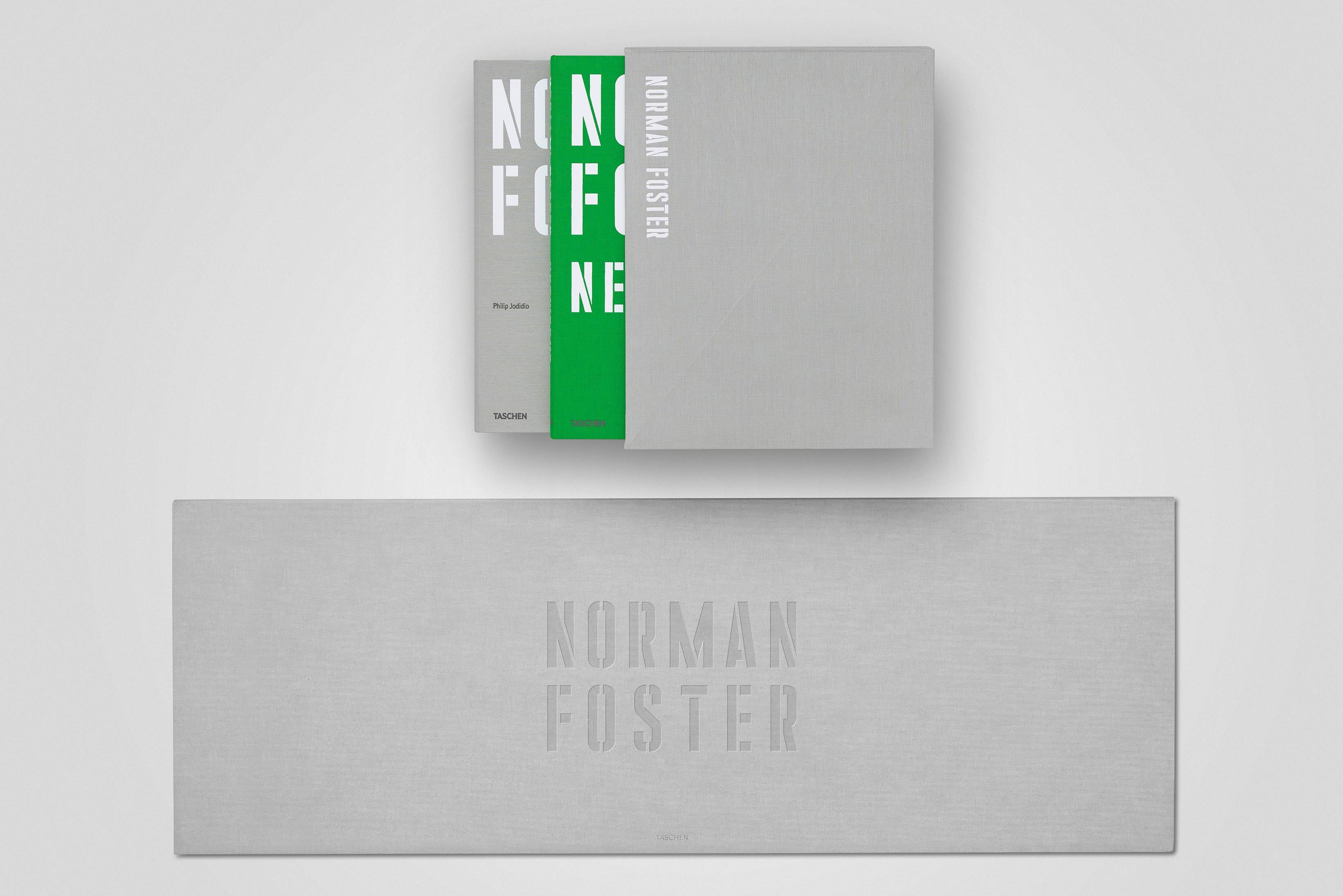 Norman Foster XXL Monograph. Signed Limited Edition with a Signed Print