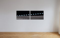 Buzz Aldrin. Apollo 11. ‘Earth Rise Sequence’ Dye Sublimation Print on Aluminum