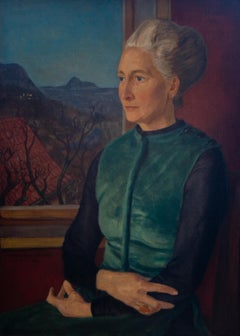 Bildnis der Franziska Lohmann (Portrait of Franziska Lohmann) - New Objectivity
