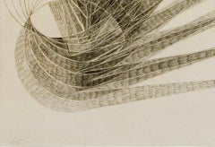 Expansion - Drawing, Pencil, Kinetism, Geometrical, Spikes, Circles, 1930's