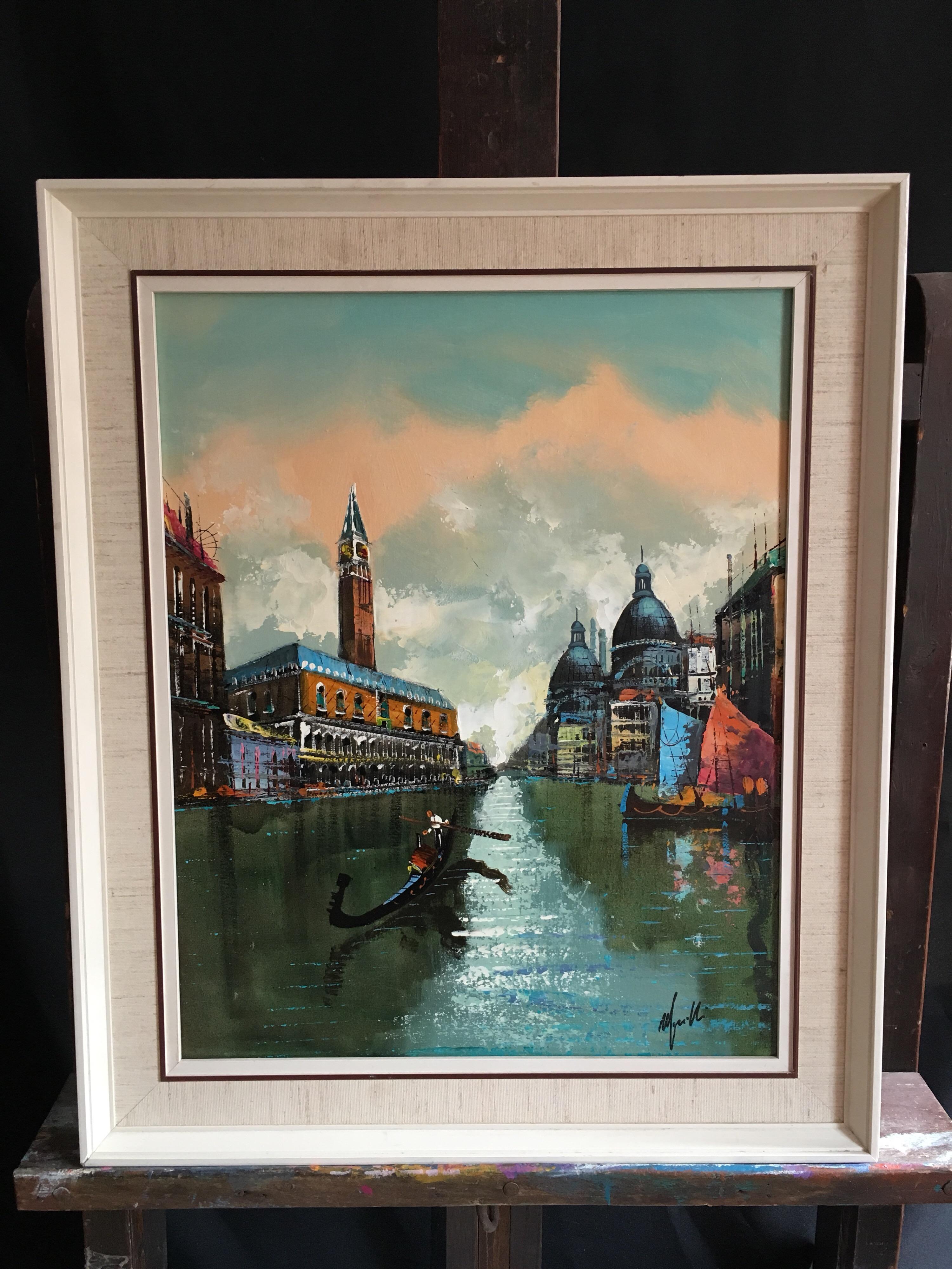 oil paintings of venice canals