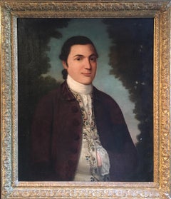 The 18th Century European Aristocrat, Large Oil on Canvas Painting