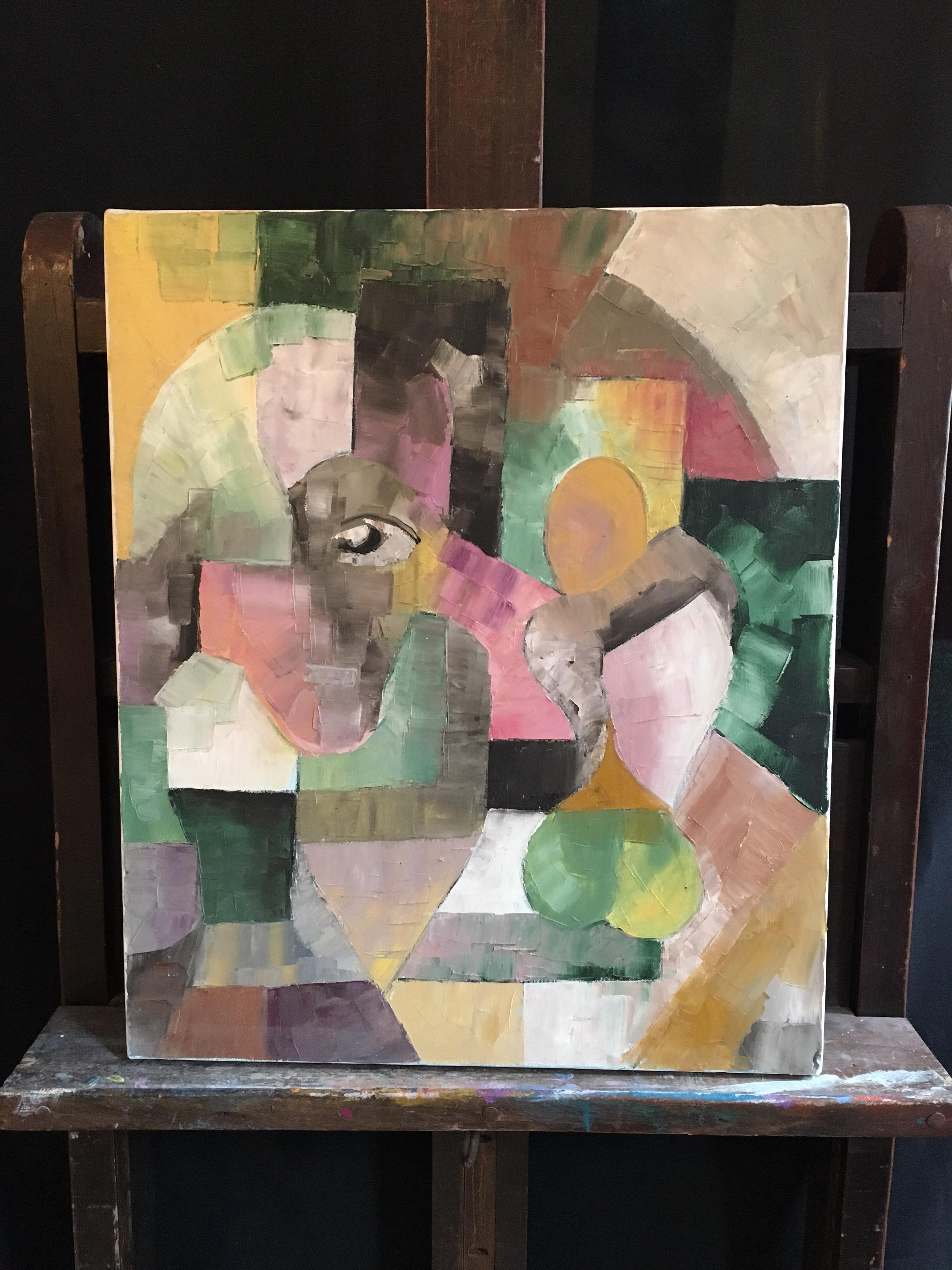 cubist style of painting