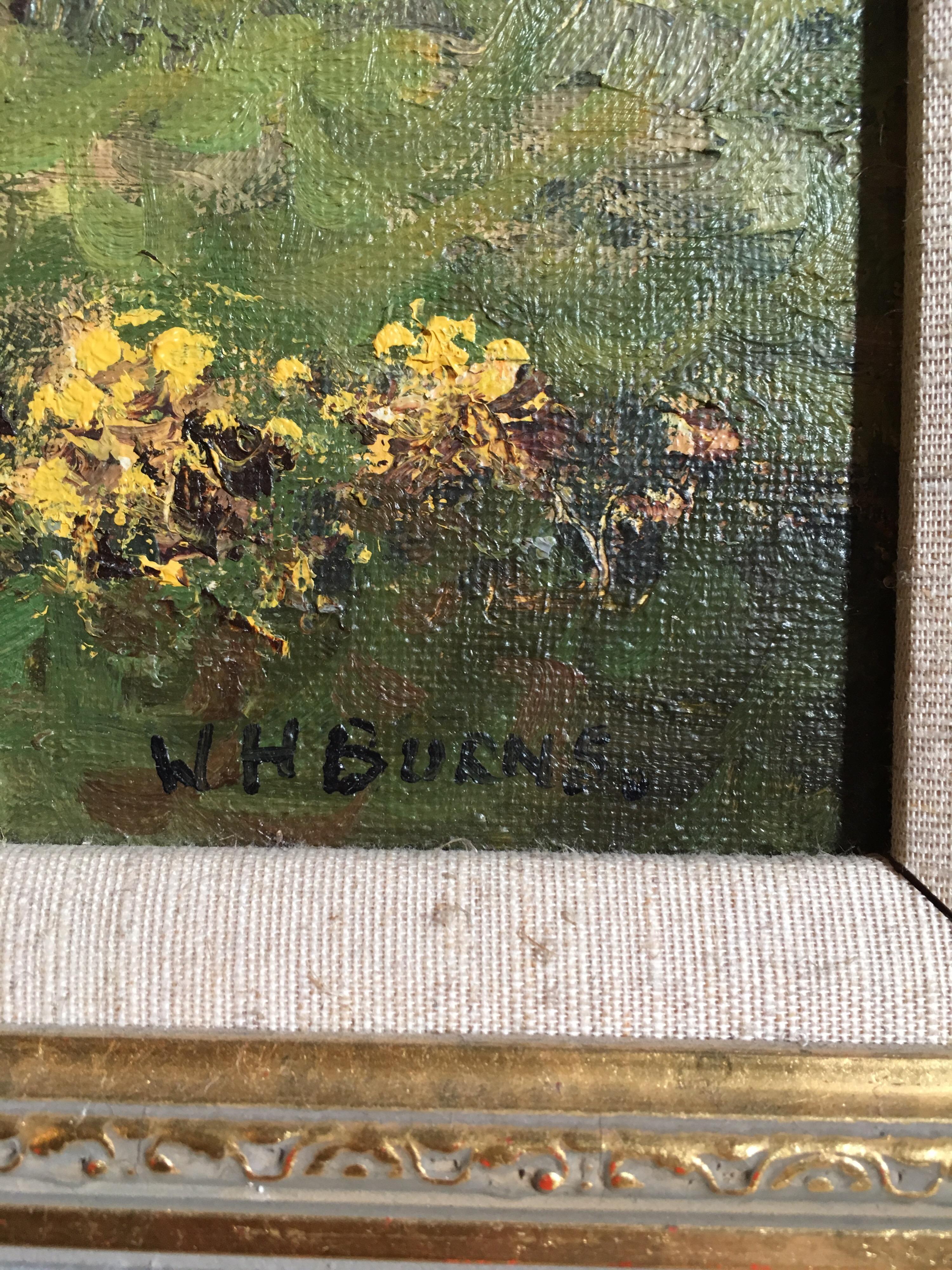 burns painting