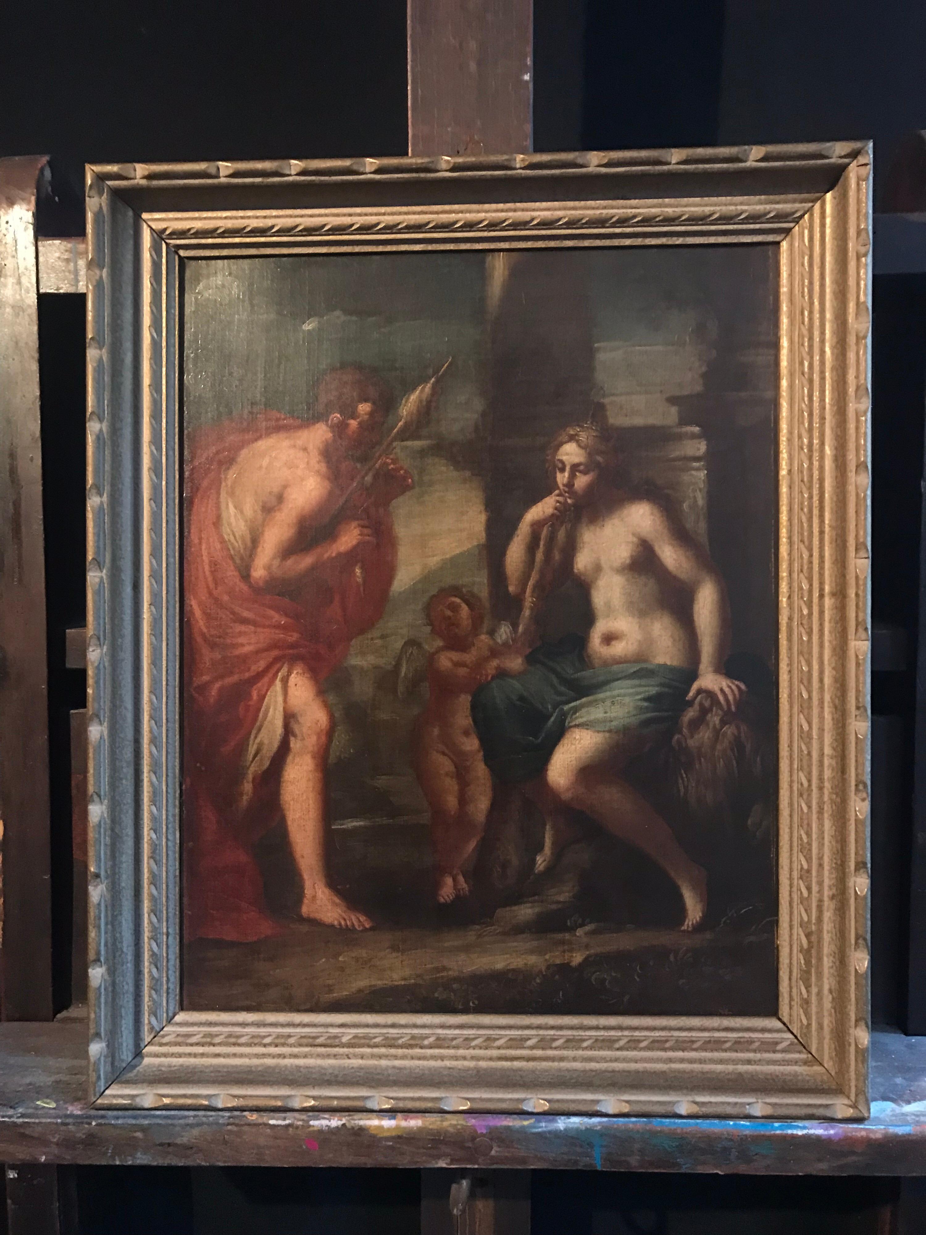 hercules and omphale painting