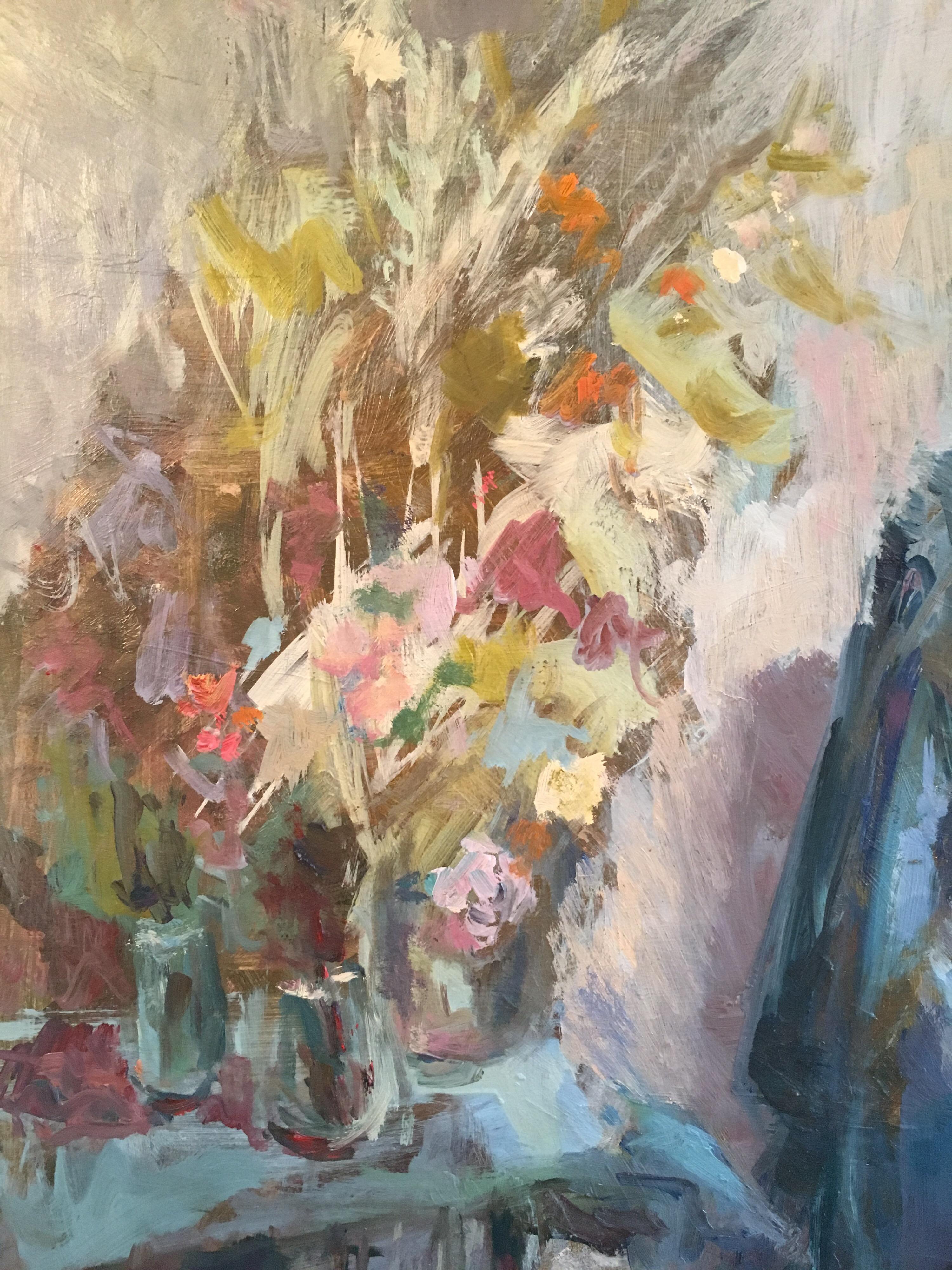 Impressionist Portrait, British Artist, Strong Colours, Original Oil Painting
By British artist, Beryl Darton, Mid 20th Century
Oil painting on board, unframed
Board size: 20 x 24 inches

Incredible, large impressionist portrait. 

This is a