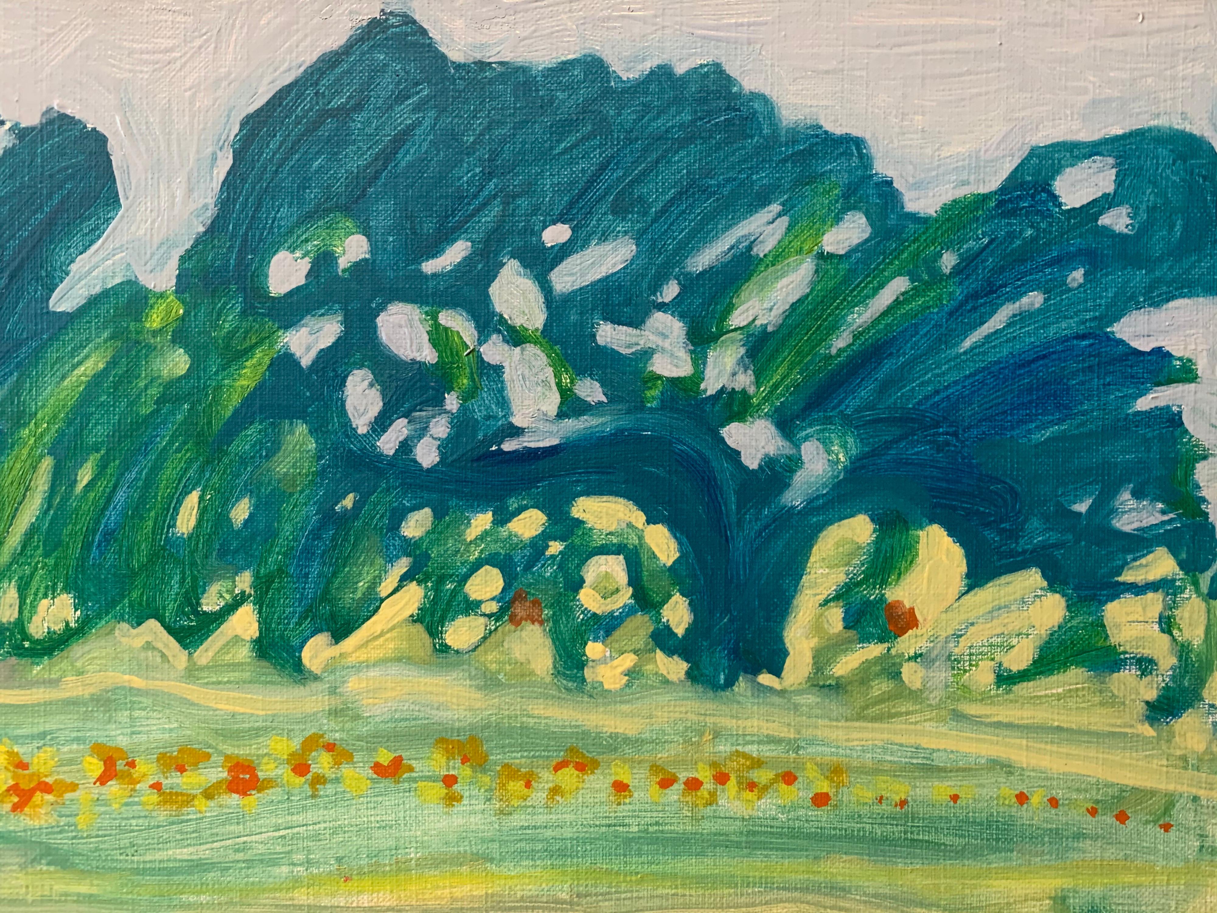 Matin au Jardin Signed Oil Painting famous Giverny Monet Family artist 4