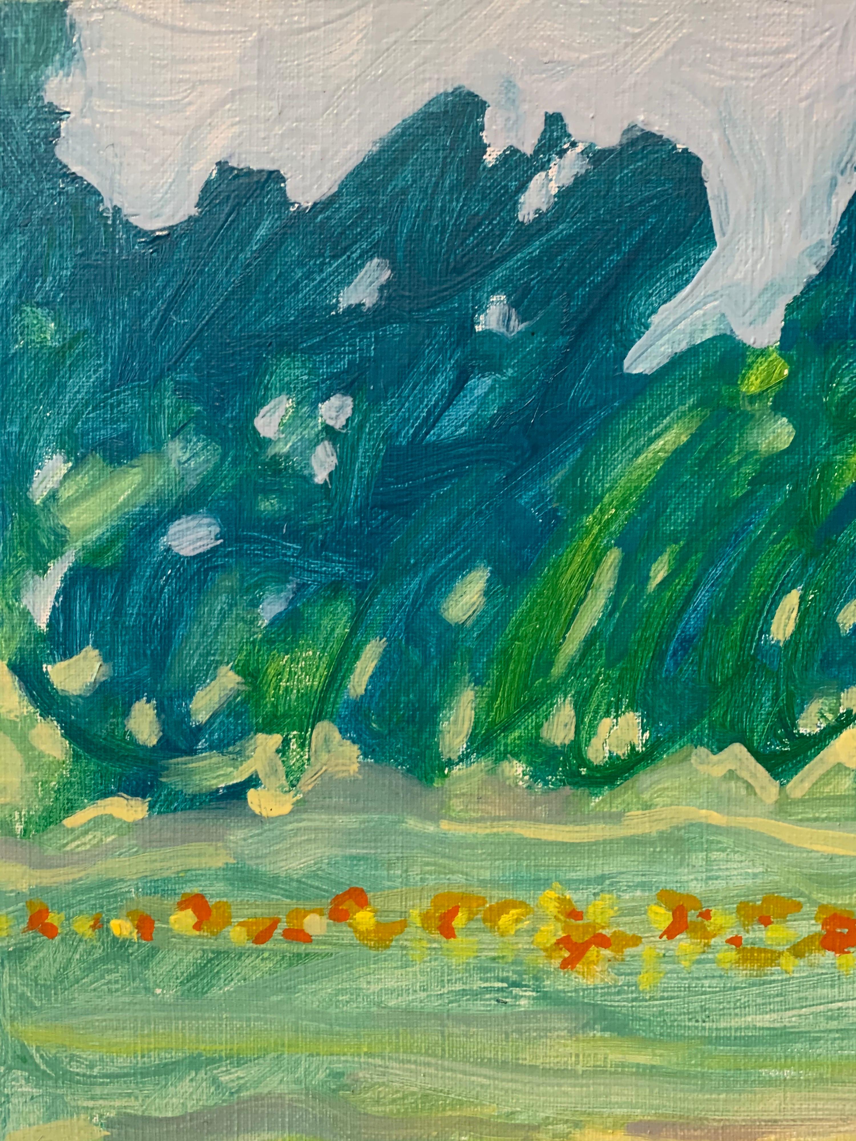 Matin au Jardin Signed Oil Painting famous Giverny Monet Family artist 6