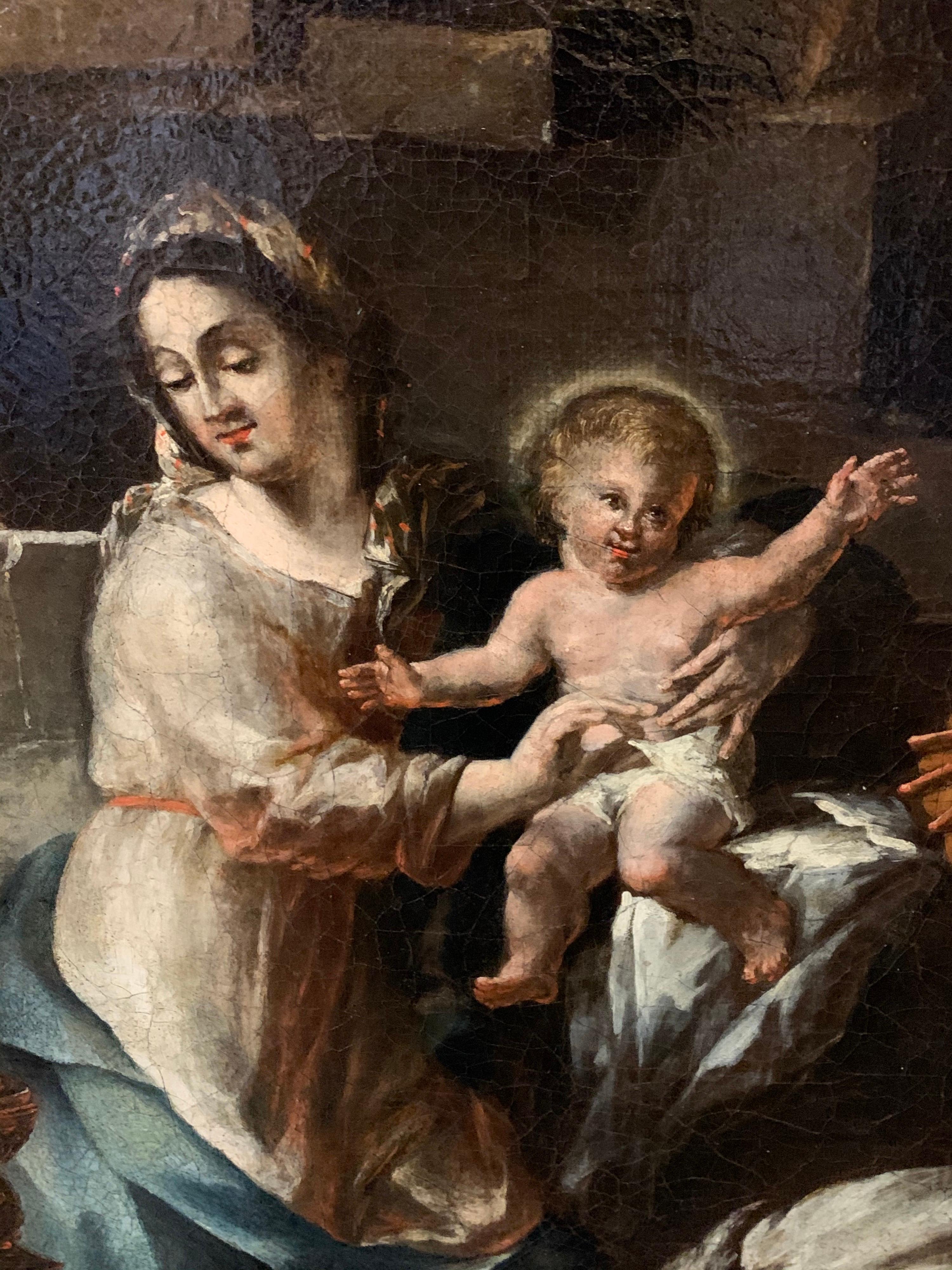 The Adoration of the Magi 17th Century Austrian Old Master Oil Painting 2