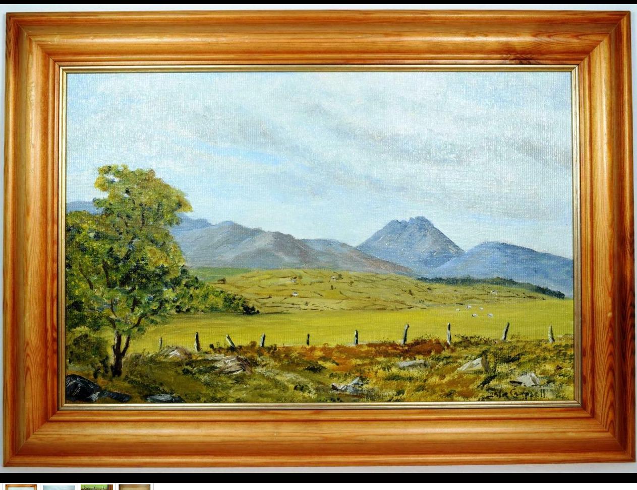 mourne mountains painting