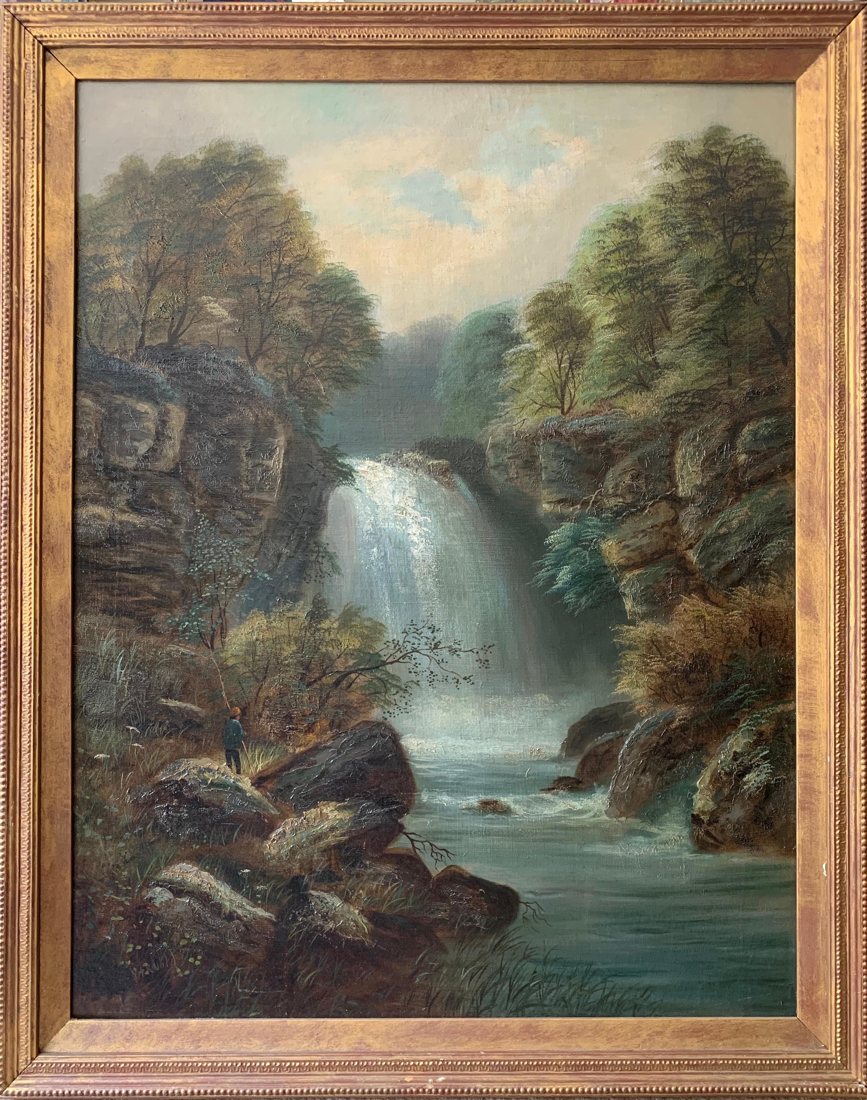 friedrich nerly waterfall