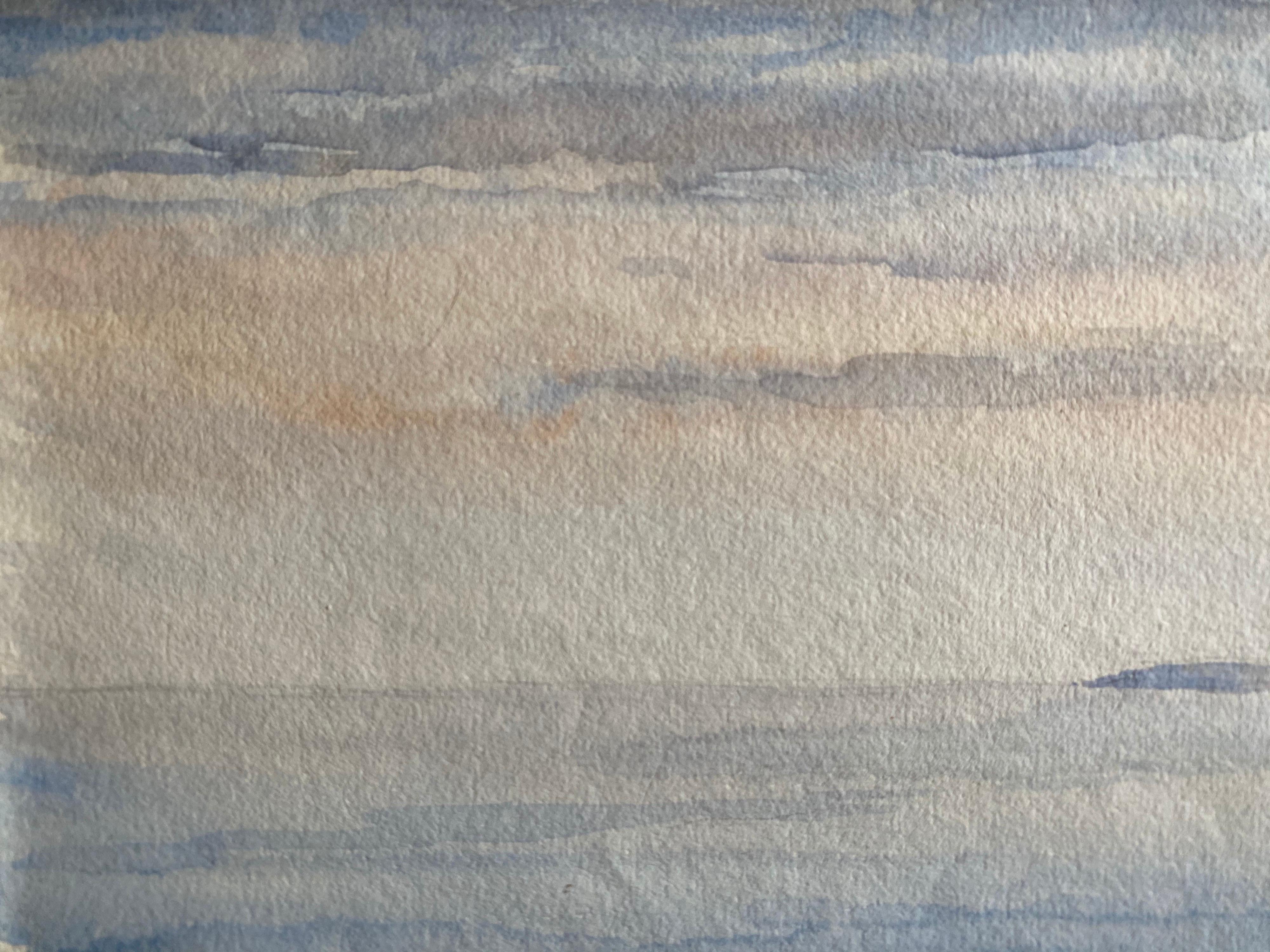 watercolor paintings sunset