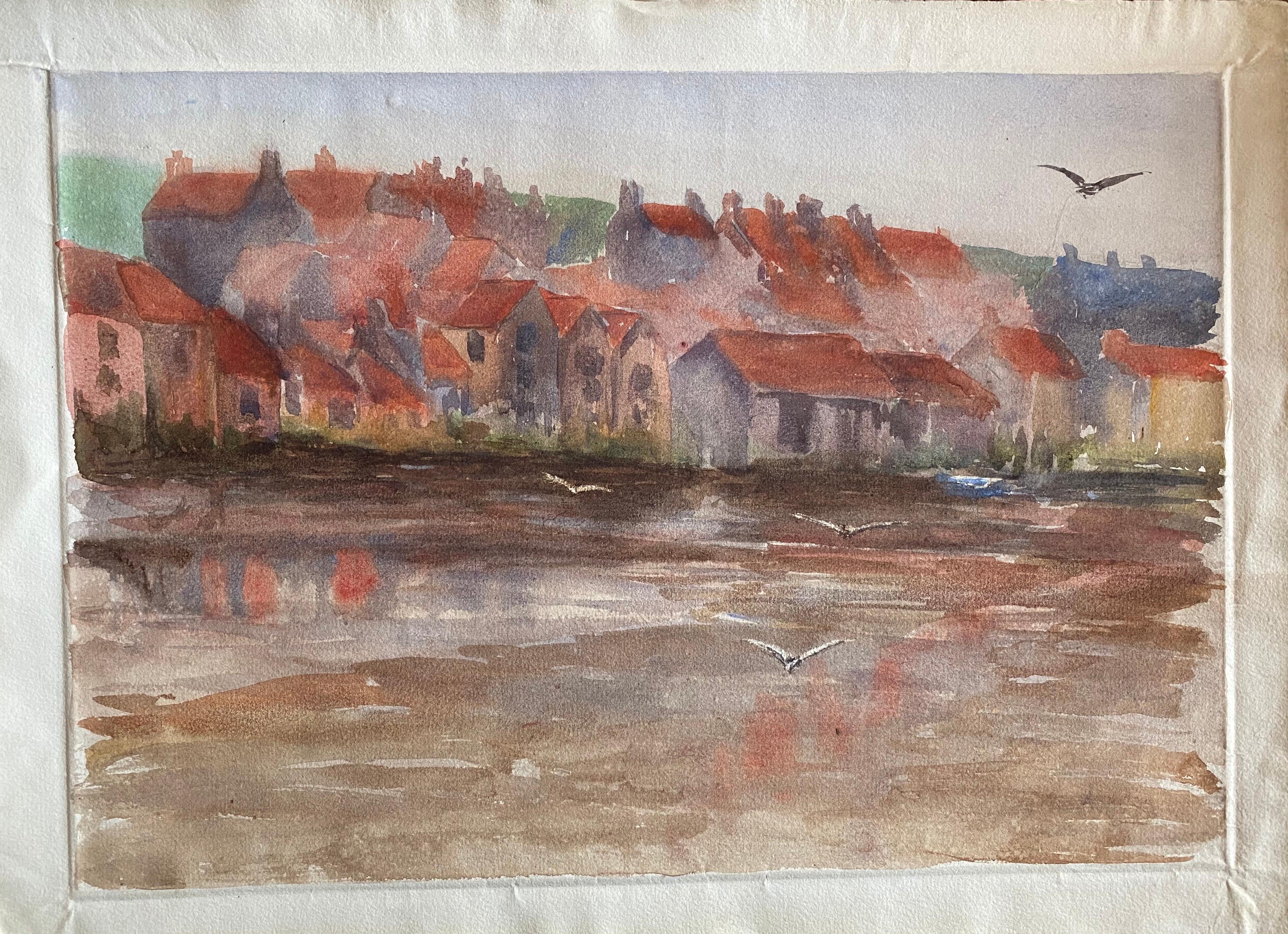 rustic watercolor painting