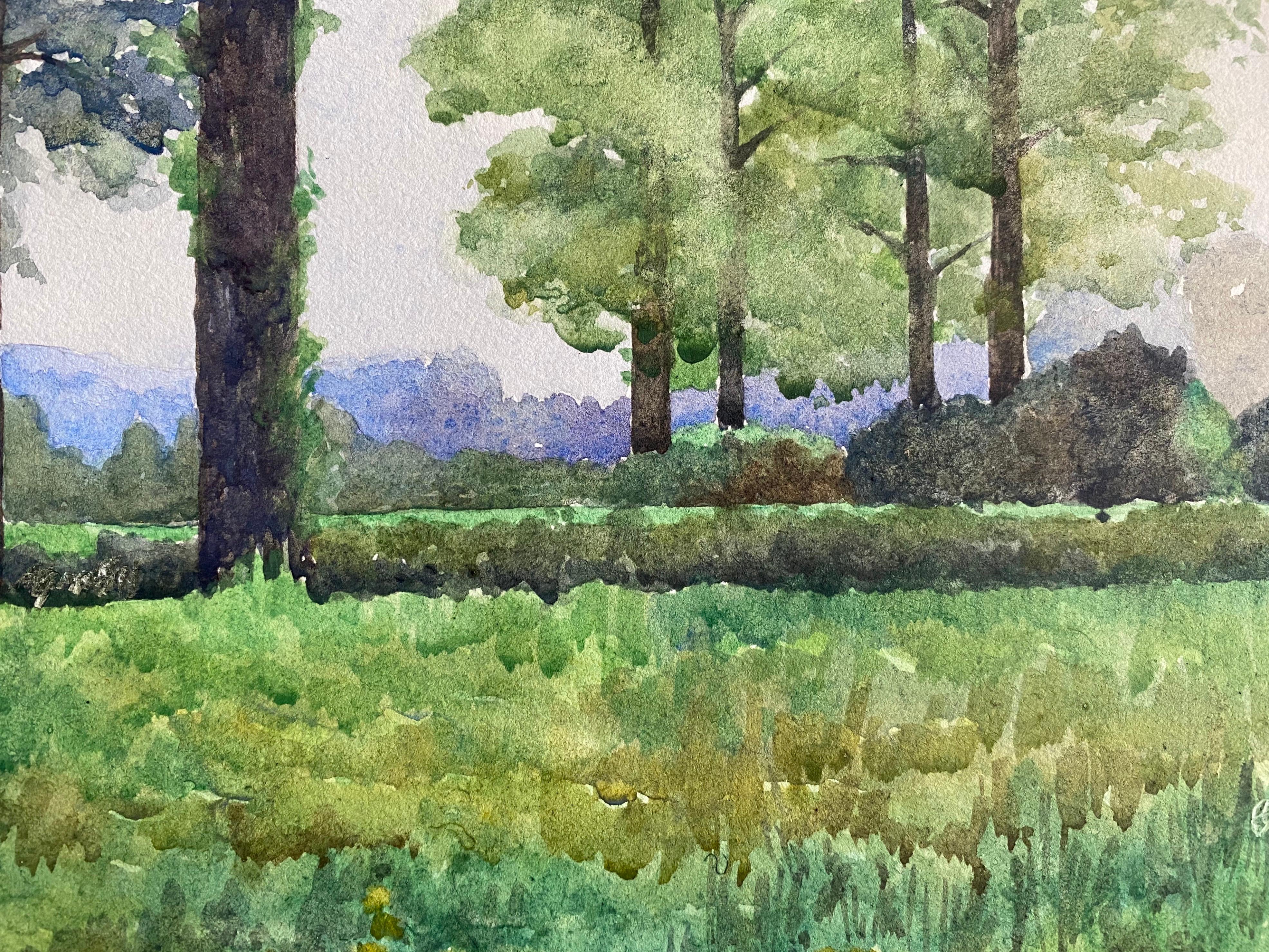 impressionist watercolor landscapes