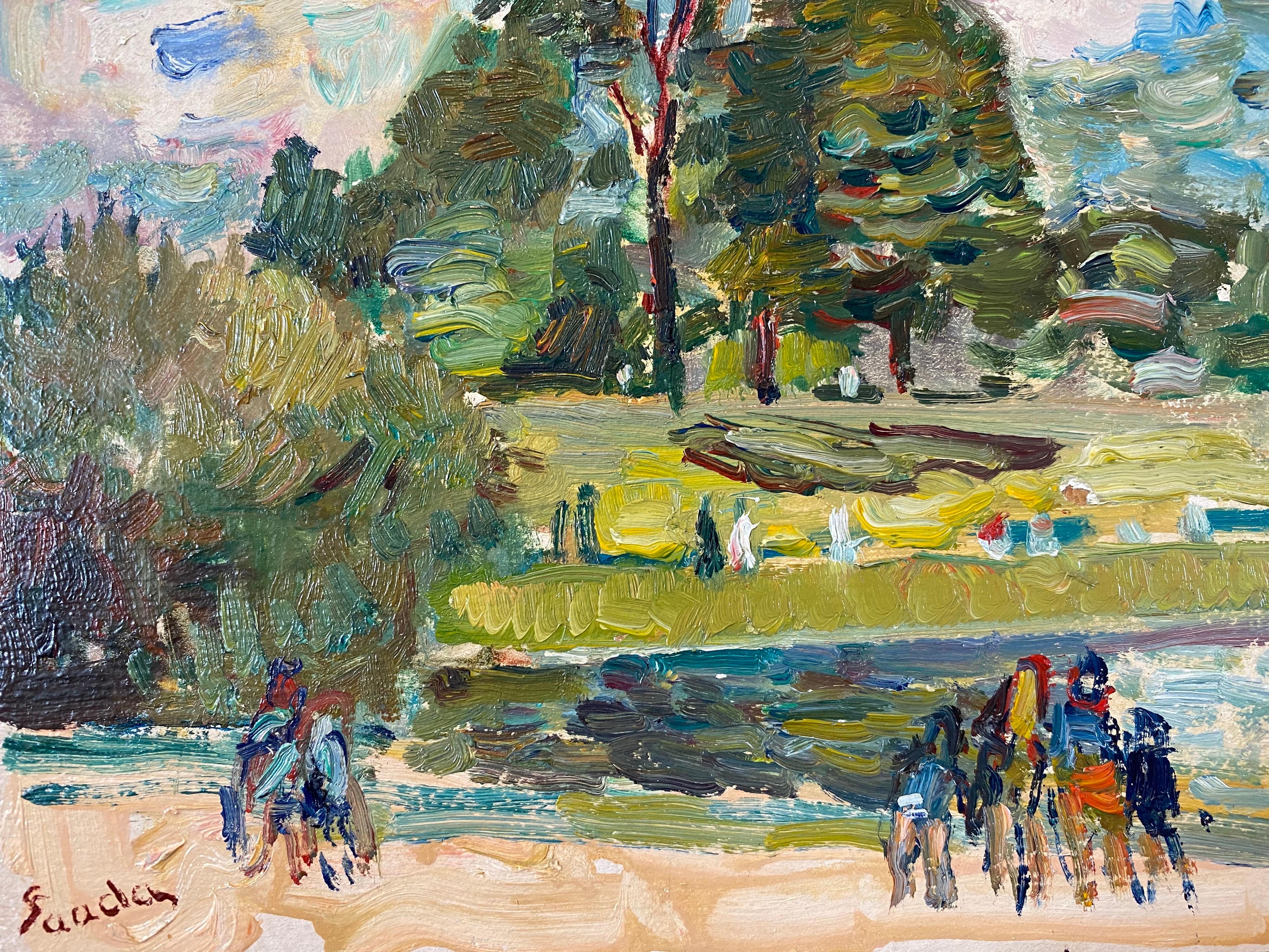 walk in the park painting