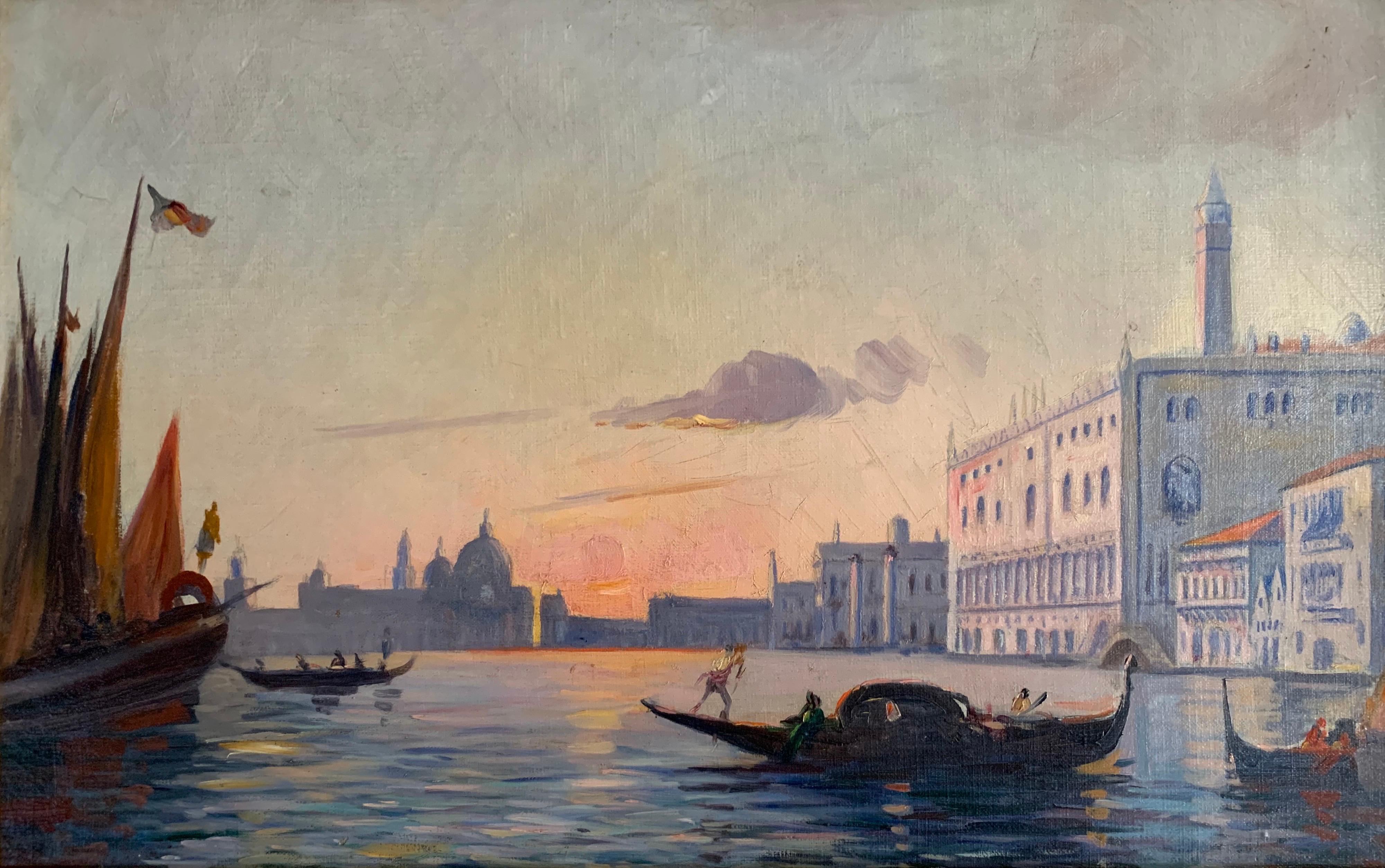 venice oil painting