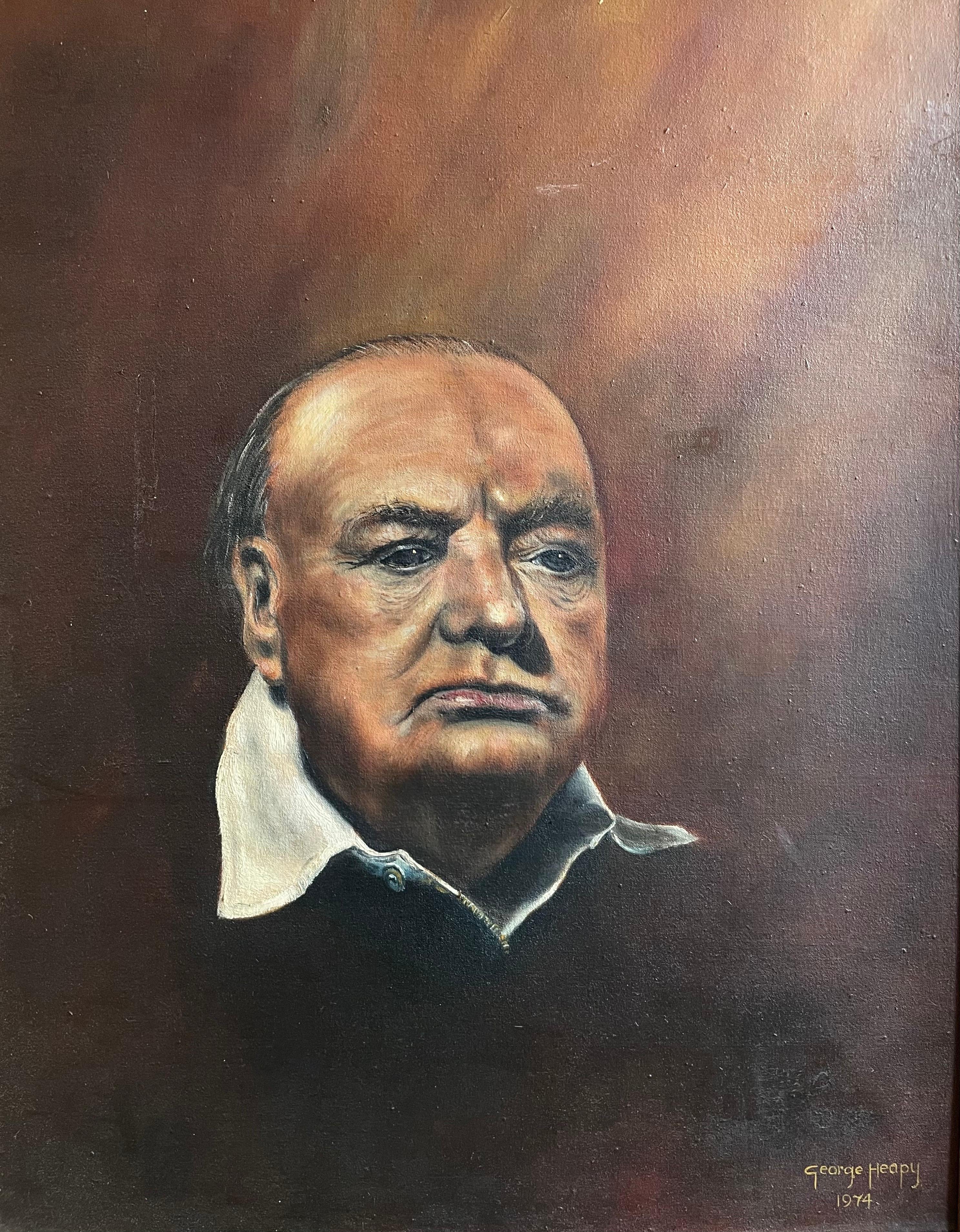 the painting of winston churchill