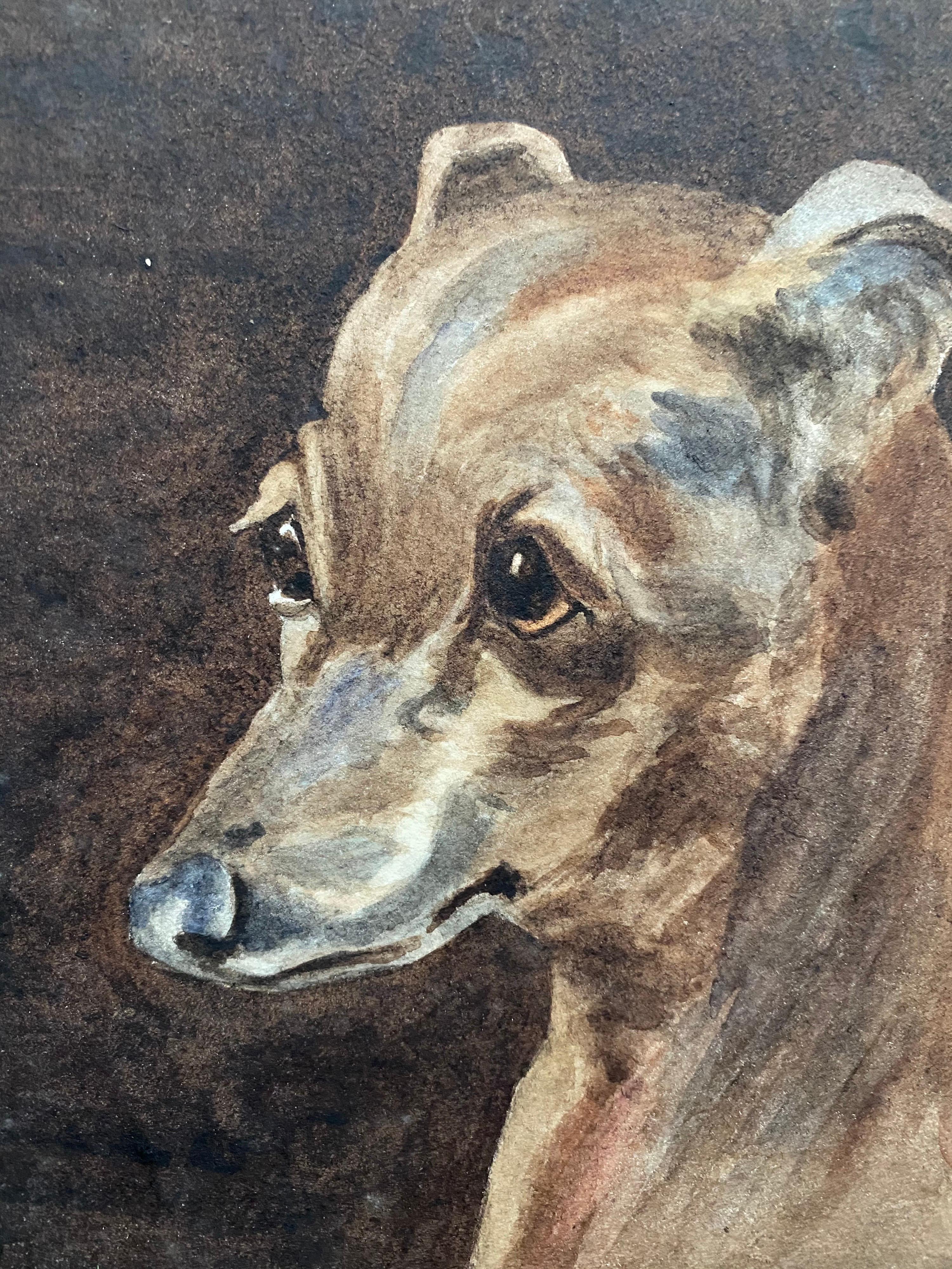 whippet paintings
