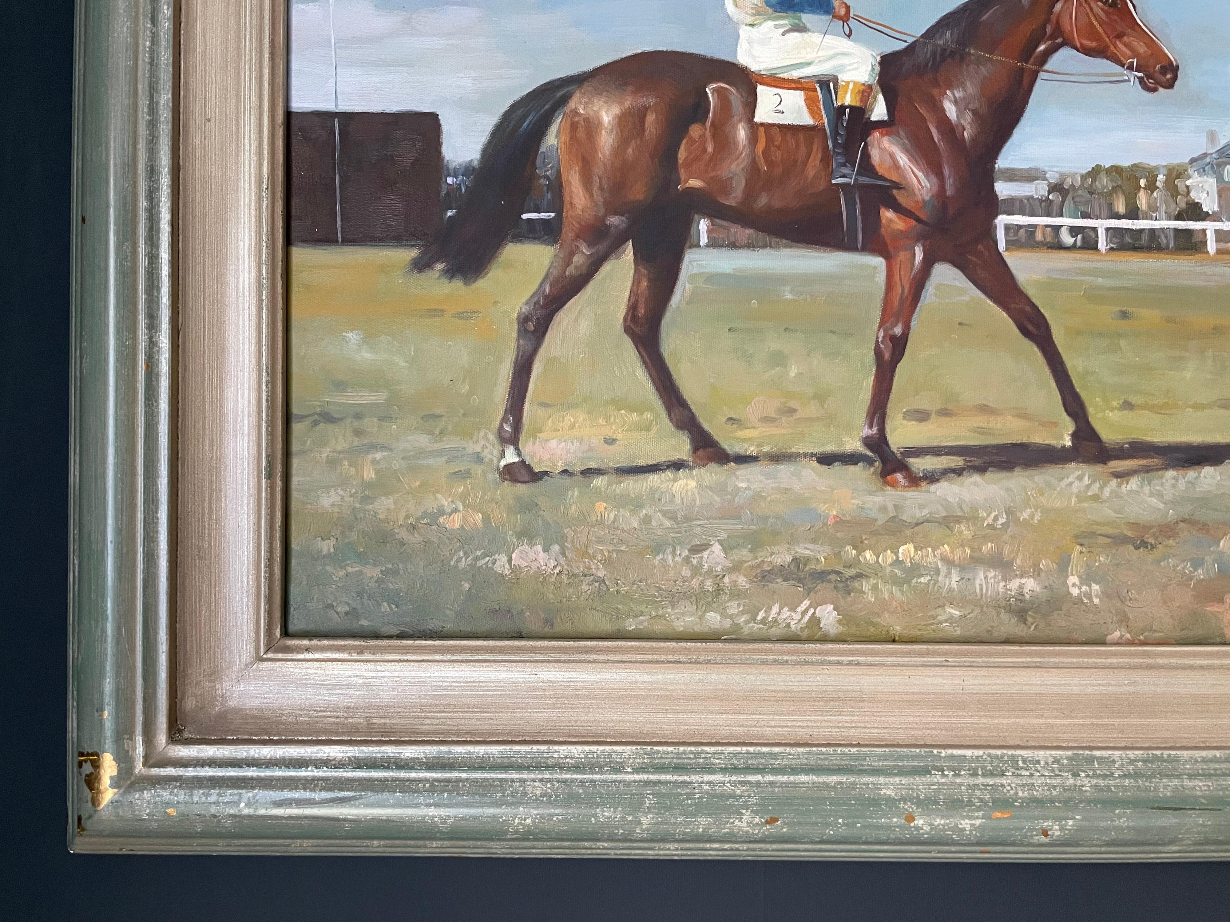 impressionist horse racing paintings