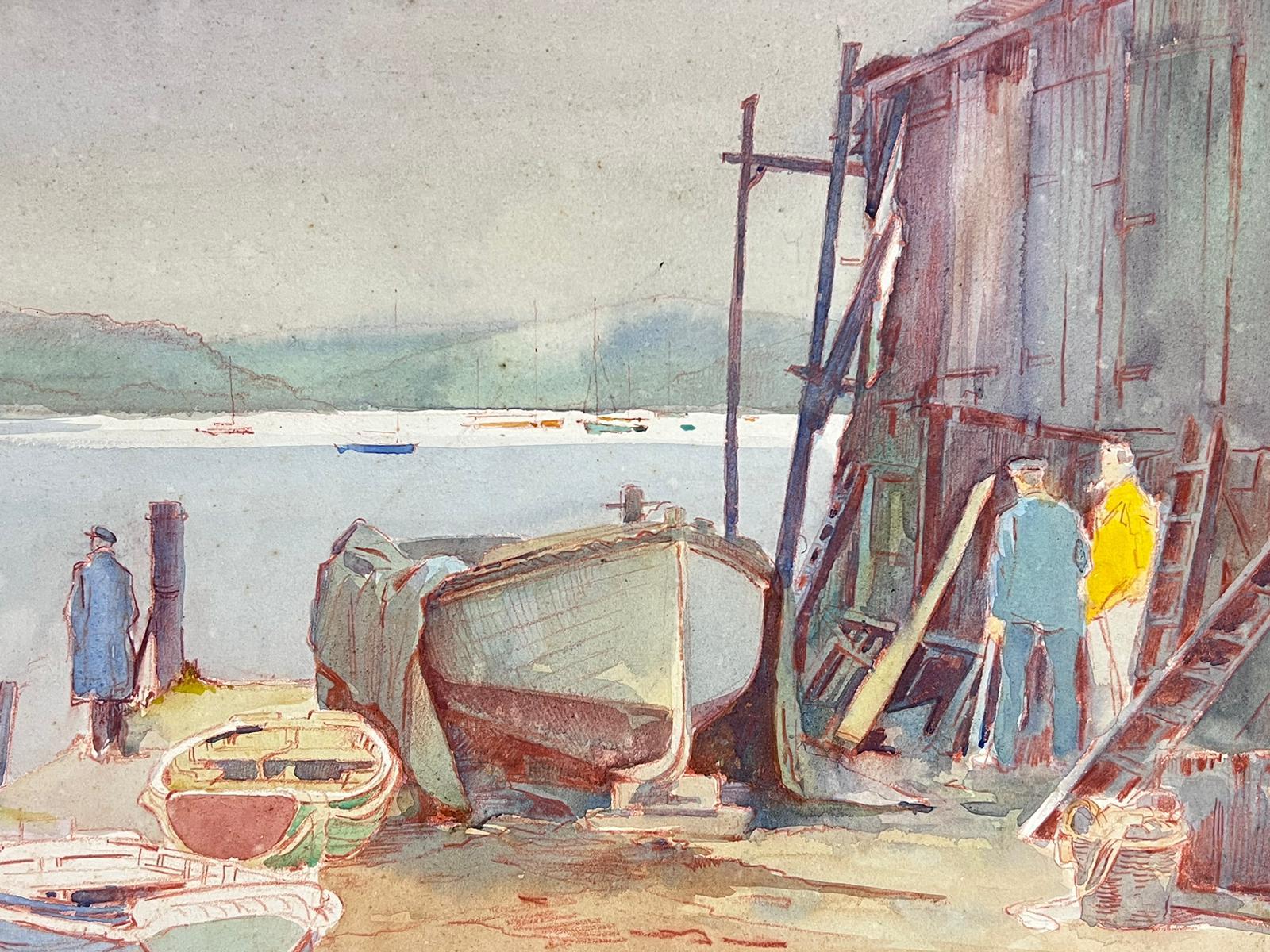 Frank Duffield (British, 1908-1982)
signed original gouache painting on board, unframed
size: 14 x 17 inches
condition: overall very good, minor wear to the edges as is normal for an unframed work, minor staining from age/ light to the