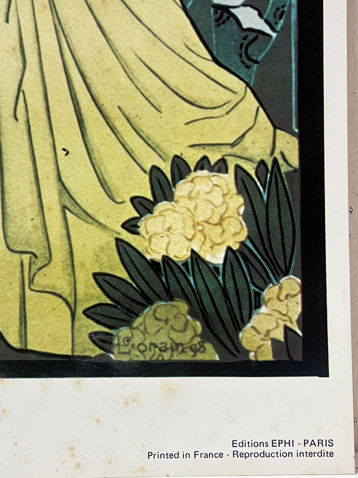 Art Deco French Poster Color Print 4