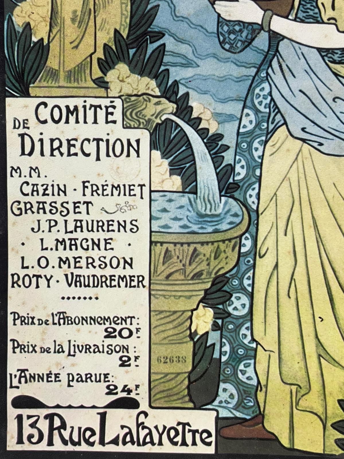 Art Deco French Poster Color Print 5