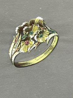 Original Pariser Vintage-Schmuckdesign-Kunst von Van Cleef & Boucheron, Designer