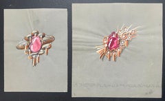 Diseño original parisino de joyas vintage Arte de Van Cleef & Boucheron Diseñador