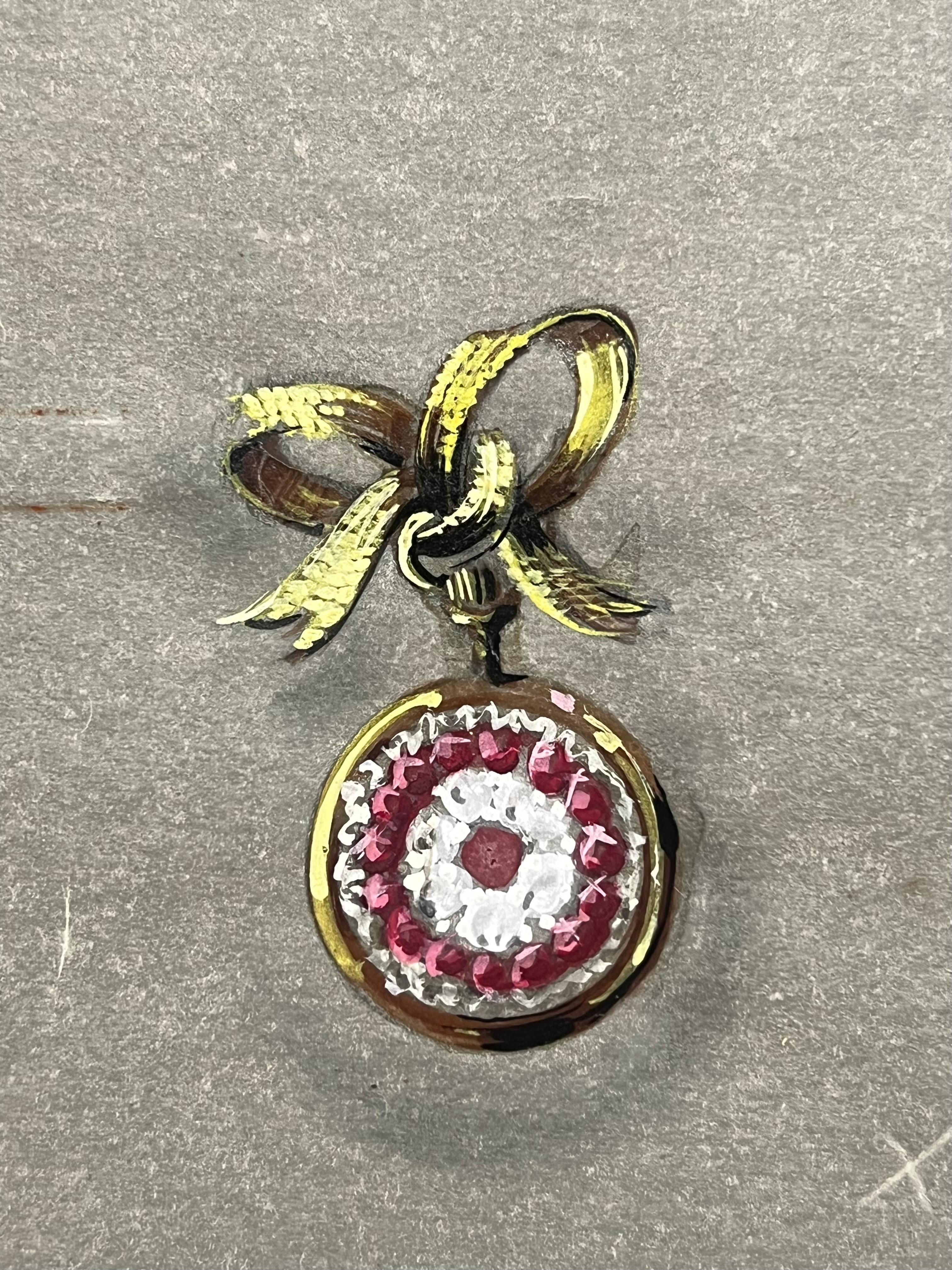 Original Pariser Vintage-Schmuckdesign-Kunst von Van Cleef & Boucheron, Designer (Französische Schule), Art, von Paul Touzet 