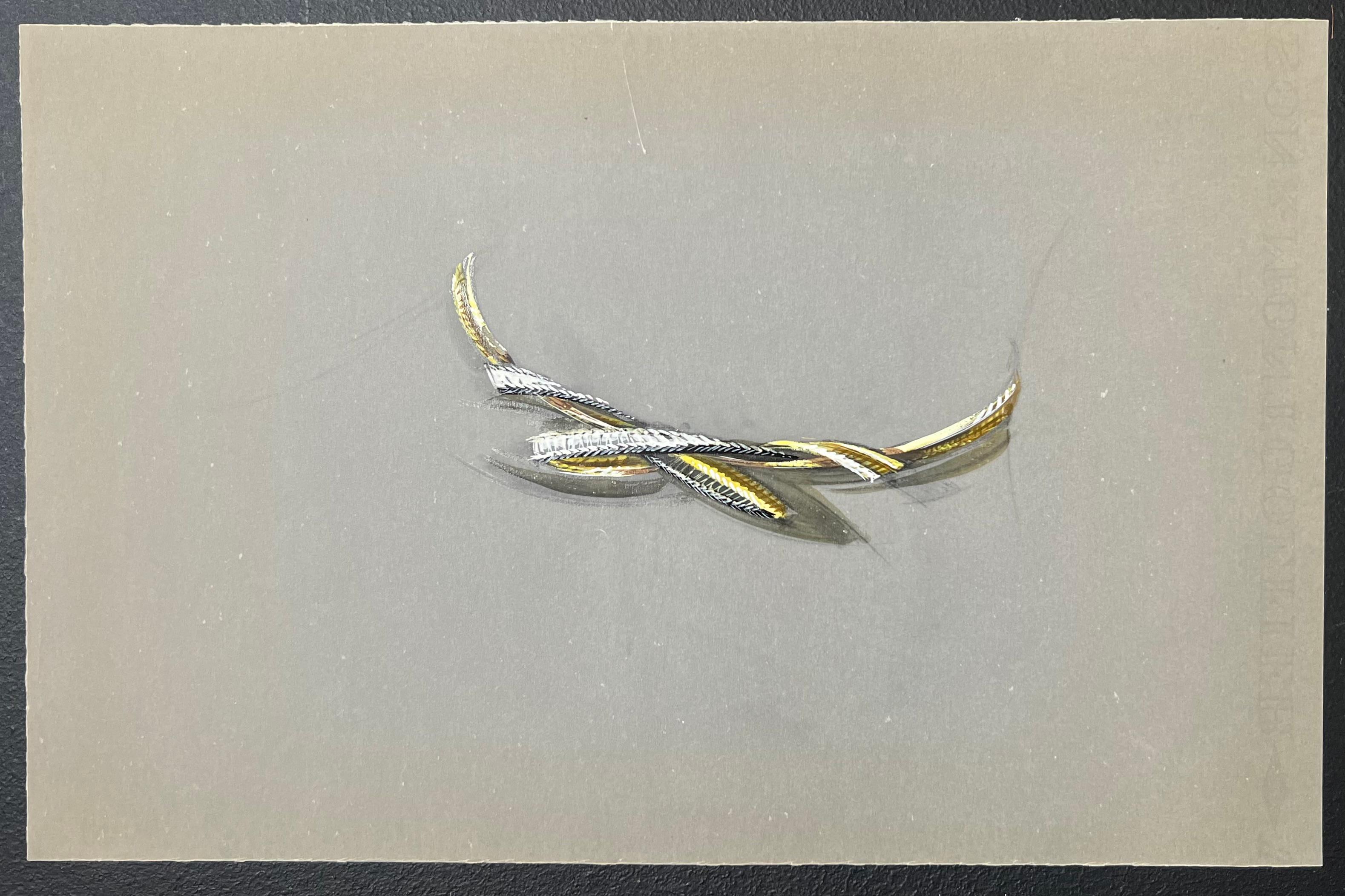 Gioielli d'epoca parigini originali di Van Cleef & Boucheron - Art Scuola francese di Paul Touzet 