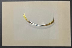 Original Parisian Vintage Jewelry Design Art by Van Cleef & Boucheron Designer