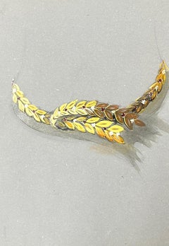 Original Parisian Vintage Jewelry Design Art by Van Cleef & Boucheron Designer