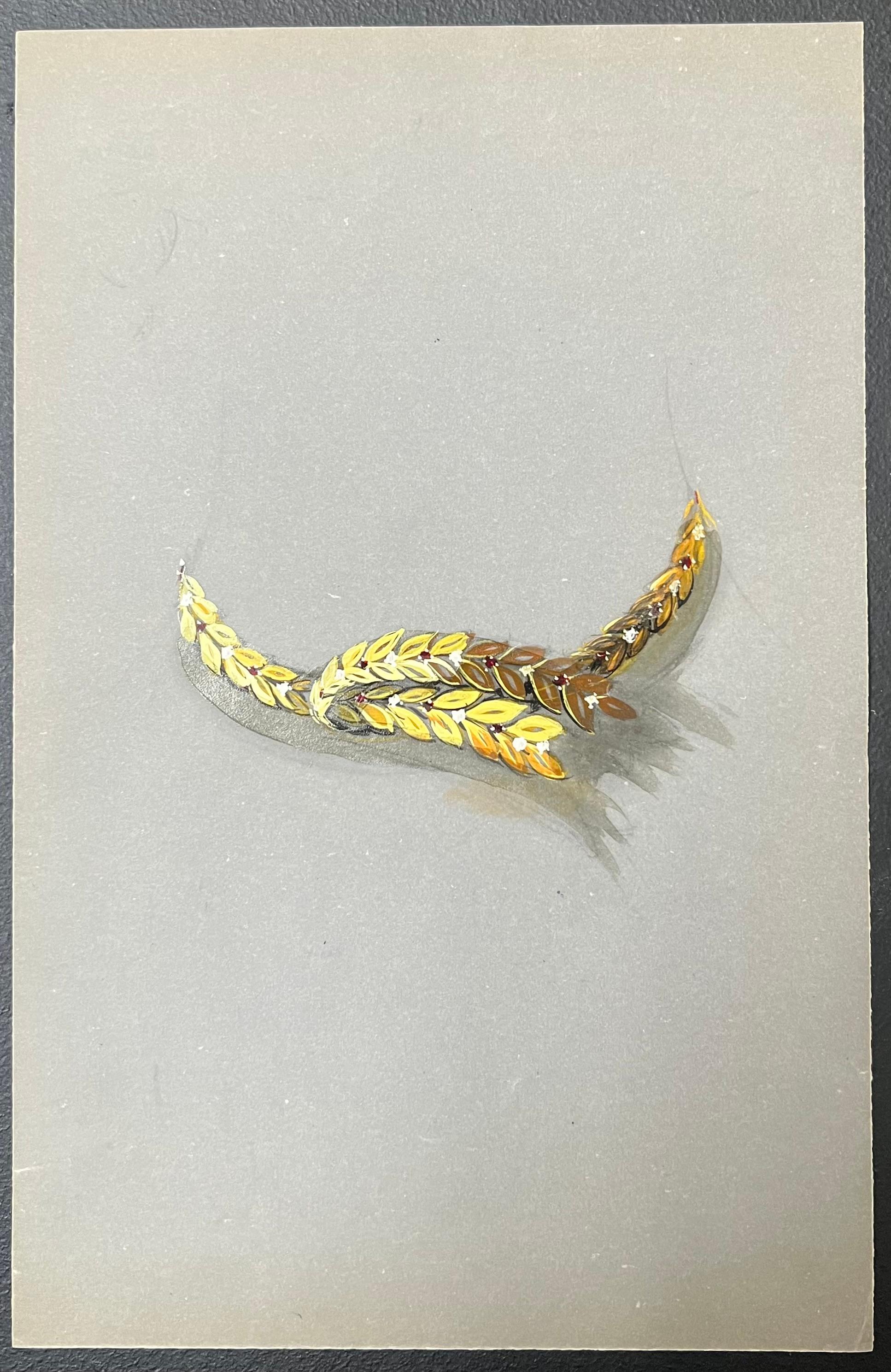 Gioielli d'epoca parigini originali di Van Cleef & Boucheron - Art di Paul Touzet 