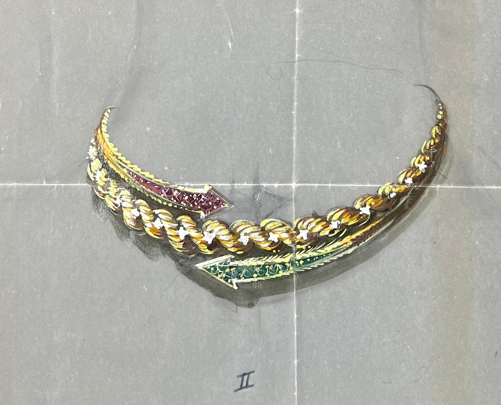 Gioielli d'epoca parigini originali di Van Cleef & Boucheron