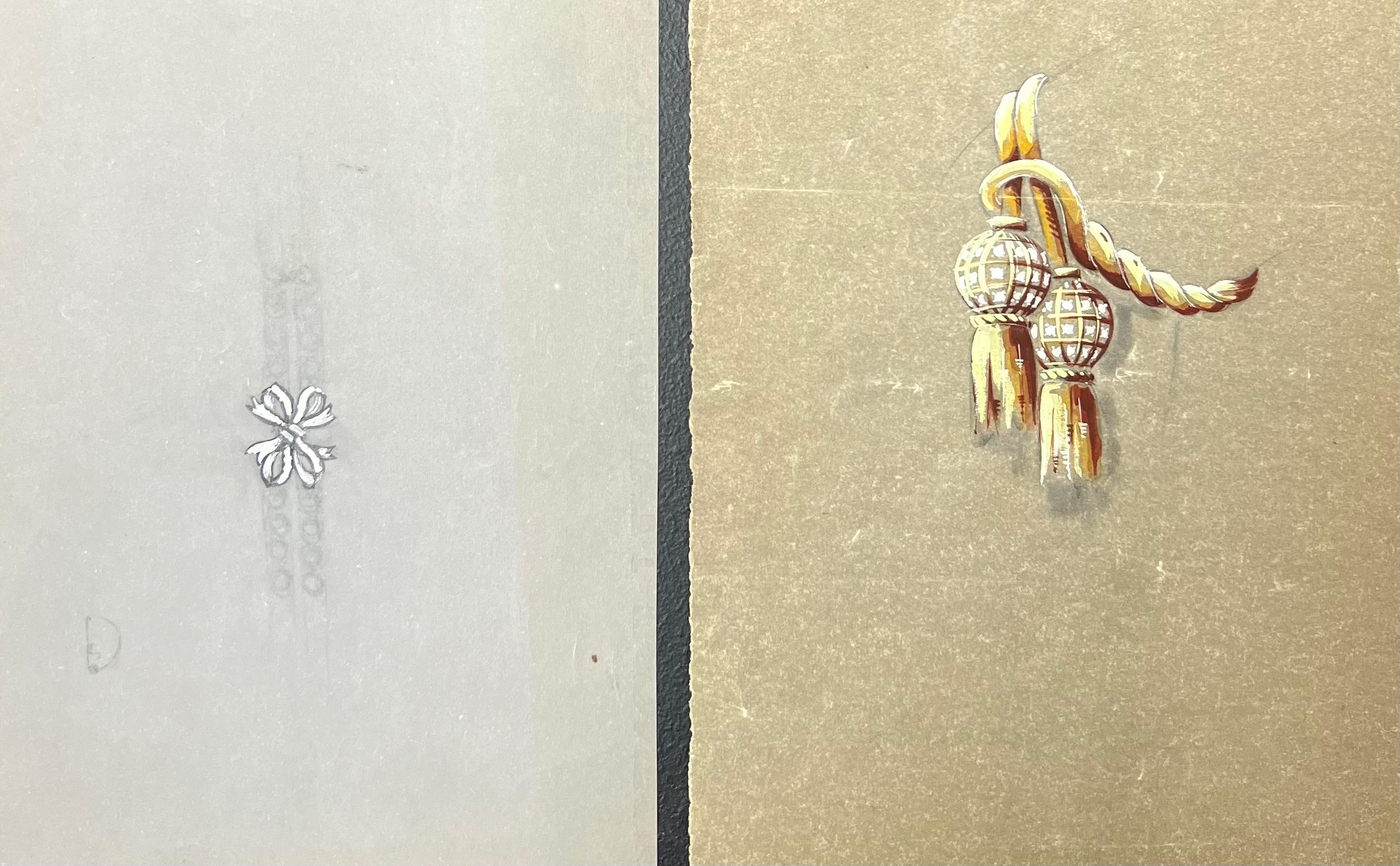 Gioielli d'epoca parigini originali di Van Cleef & Boucheron