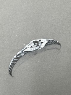 Design d'objets de joaillerie vintage parisien original par le designer Van Cleef & Boucheron