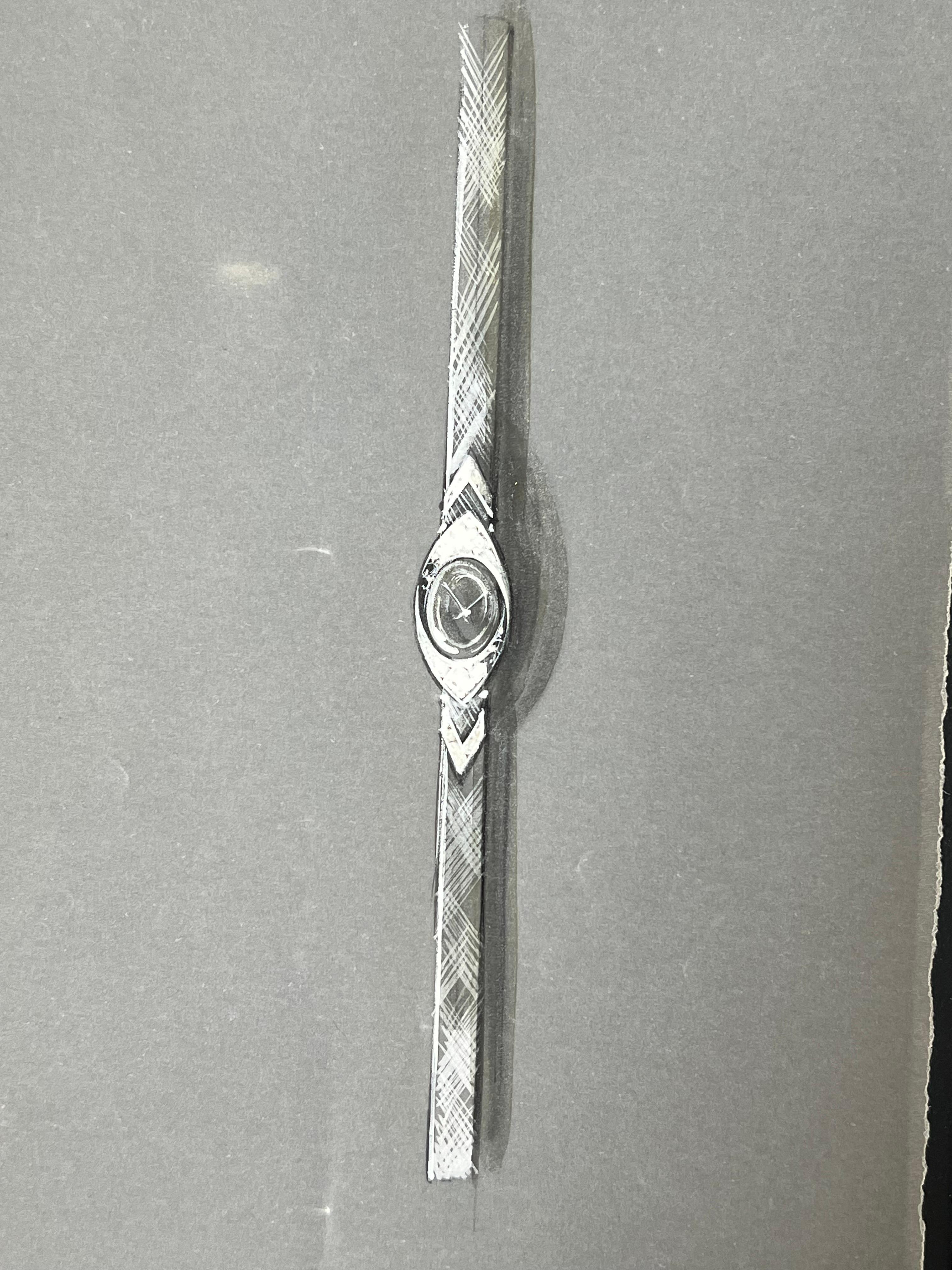 Gioielli d'epoca parigini originali di Van Cleef & Boucheron - Still-Life Grigio di Paul Touzet 