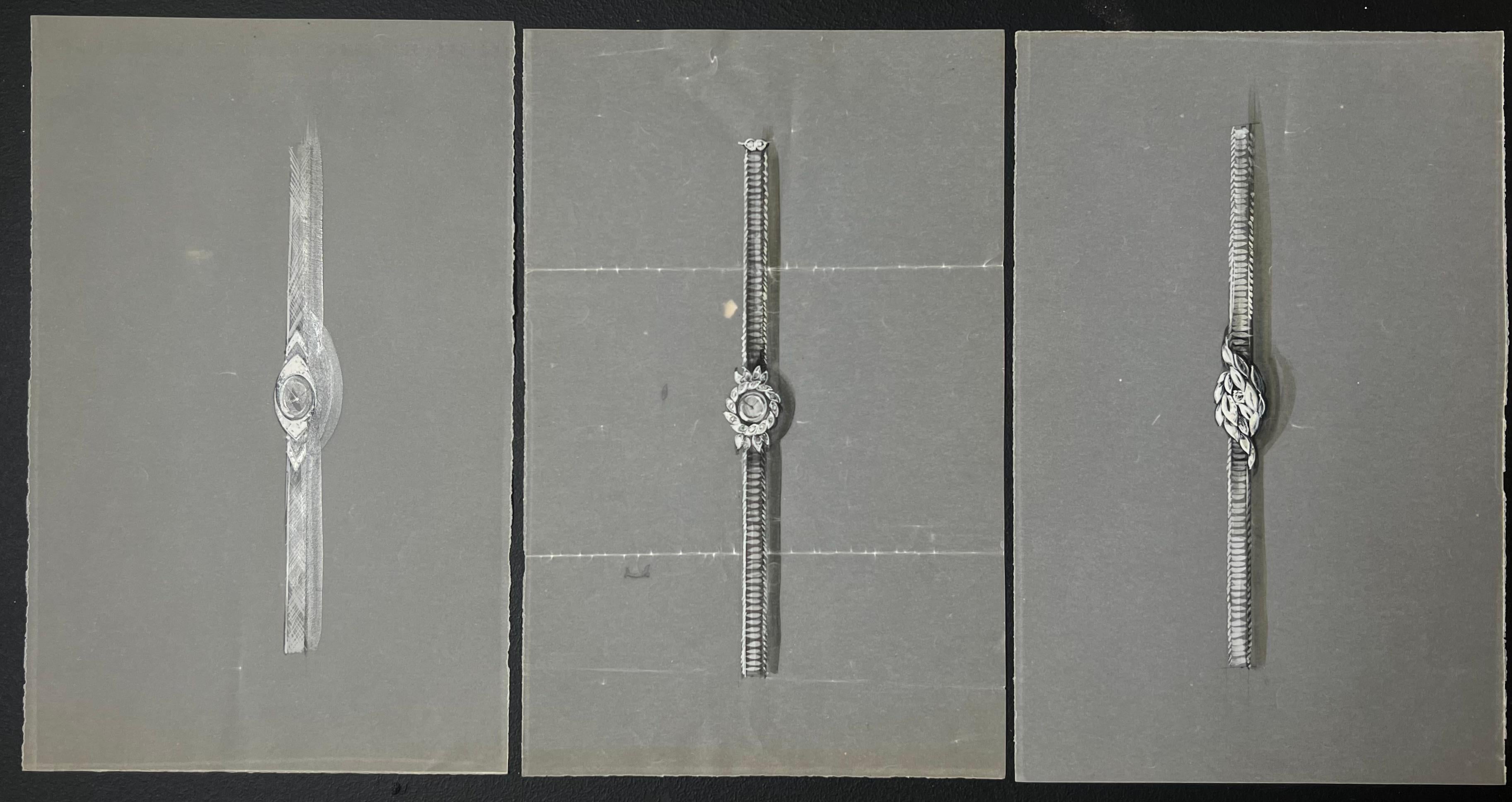 Gioielli d'epoca parigini originali di Van Cleef & Boucheron - Art di Paul Touzet 
