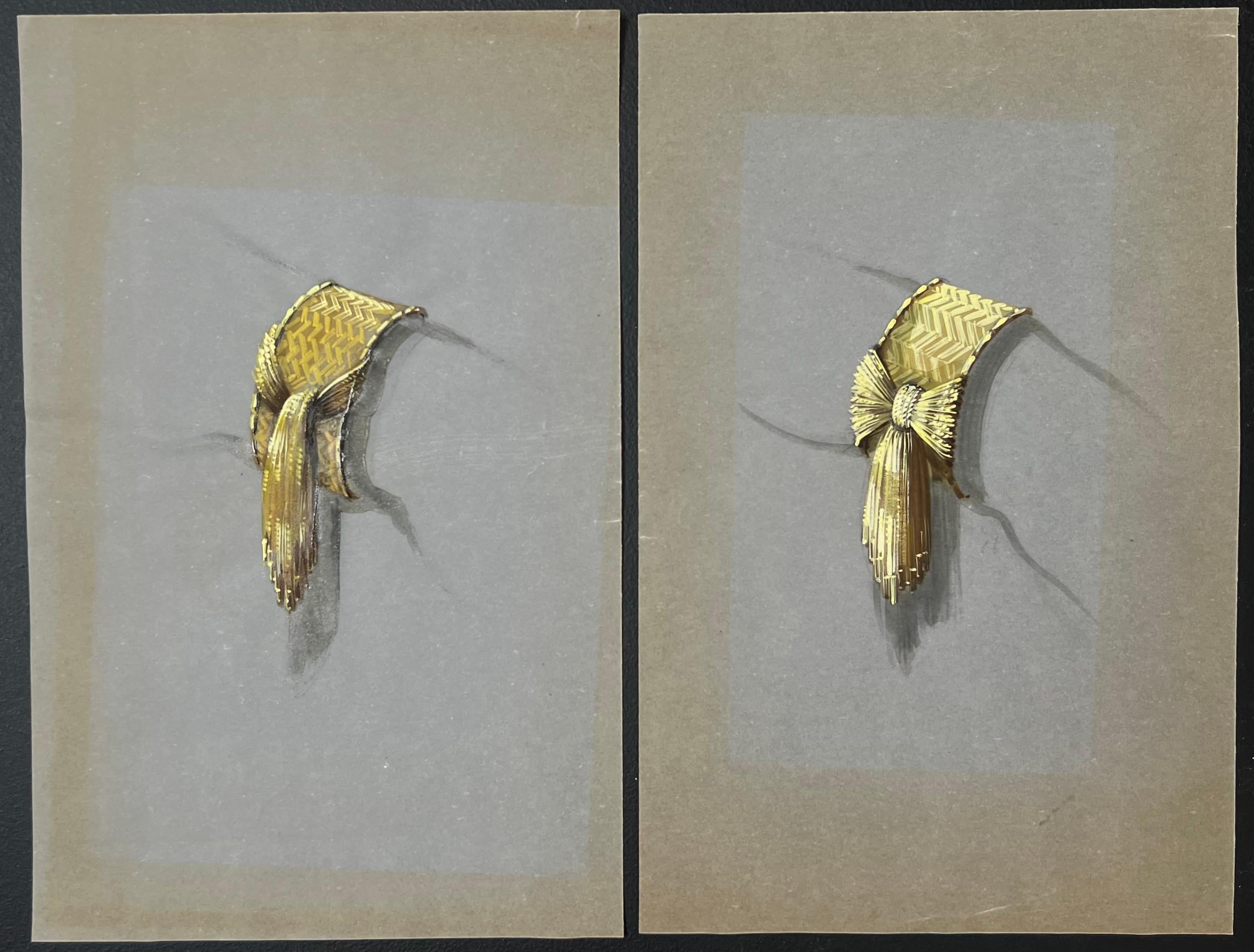 Diseño original parisino de joyas vintage Arte de Van Cleef & Boucheron Diseñador