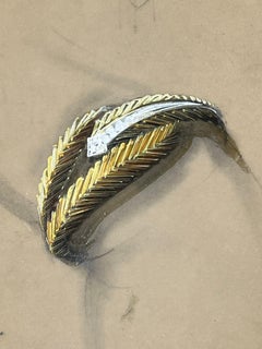 Design d'objets de joaillerie vintage parisien original par le designer Van Cleef & Boucheron