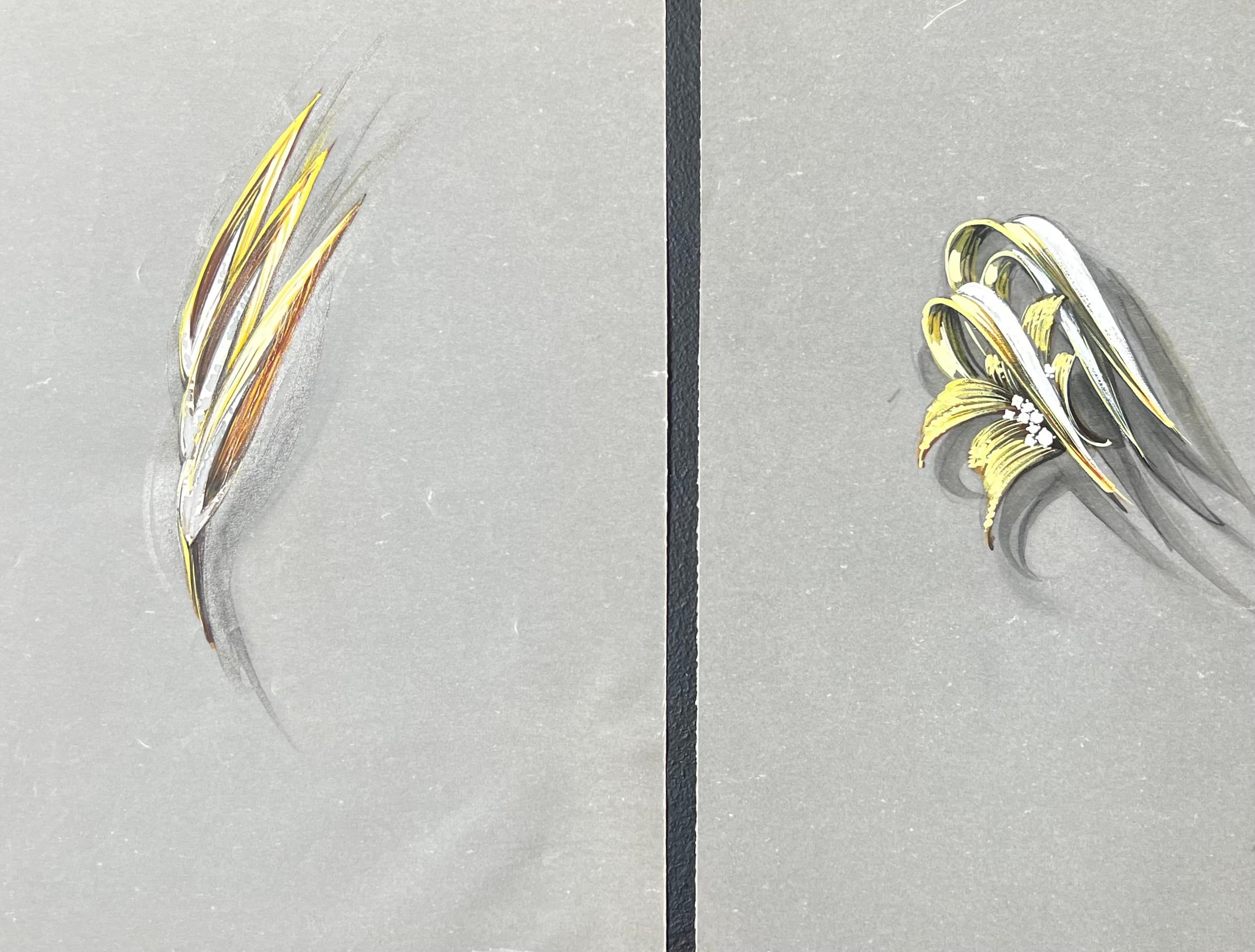 Gioielli d'epoca parigini originali di Van Cleef & Boucheron