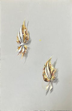 Original Parisian Vintage Jewelry Design Art by Van Cleef & Boucheron Designer