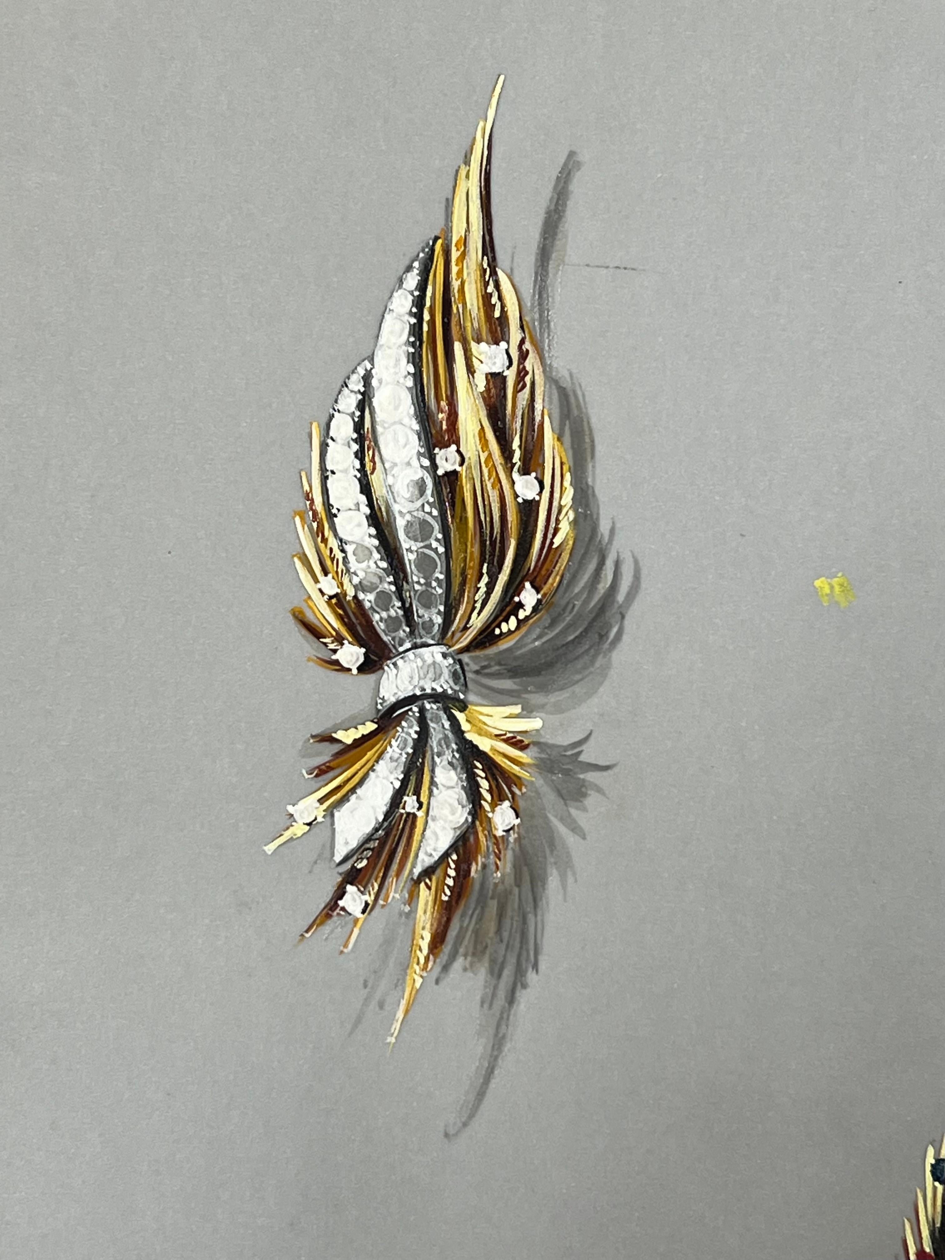 Gioielli d'epoca parigini originali di Van Cleef & Boucheron - Art Scuola francese di Paul Touzet 