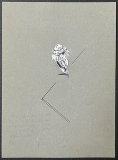 Diseño original parisino de joyas vintage Arte de Van Cleef & Boucheron Diseñador