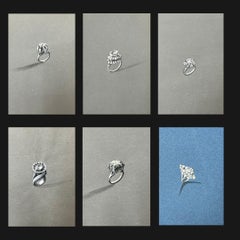 Original Parisian Vintage Jewelry Design Art by Van Cleef & Boucheron Designer