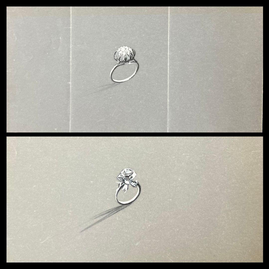 Original Pariser Vintage-Schmuckdesign-Kunst von Van Cleef & Boucheron, Designer