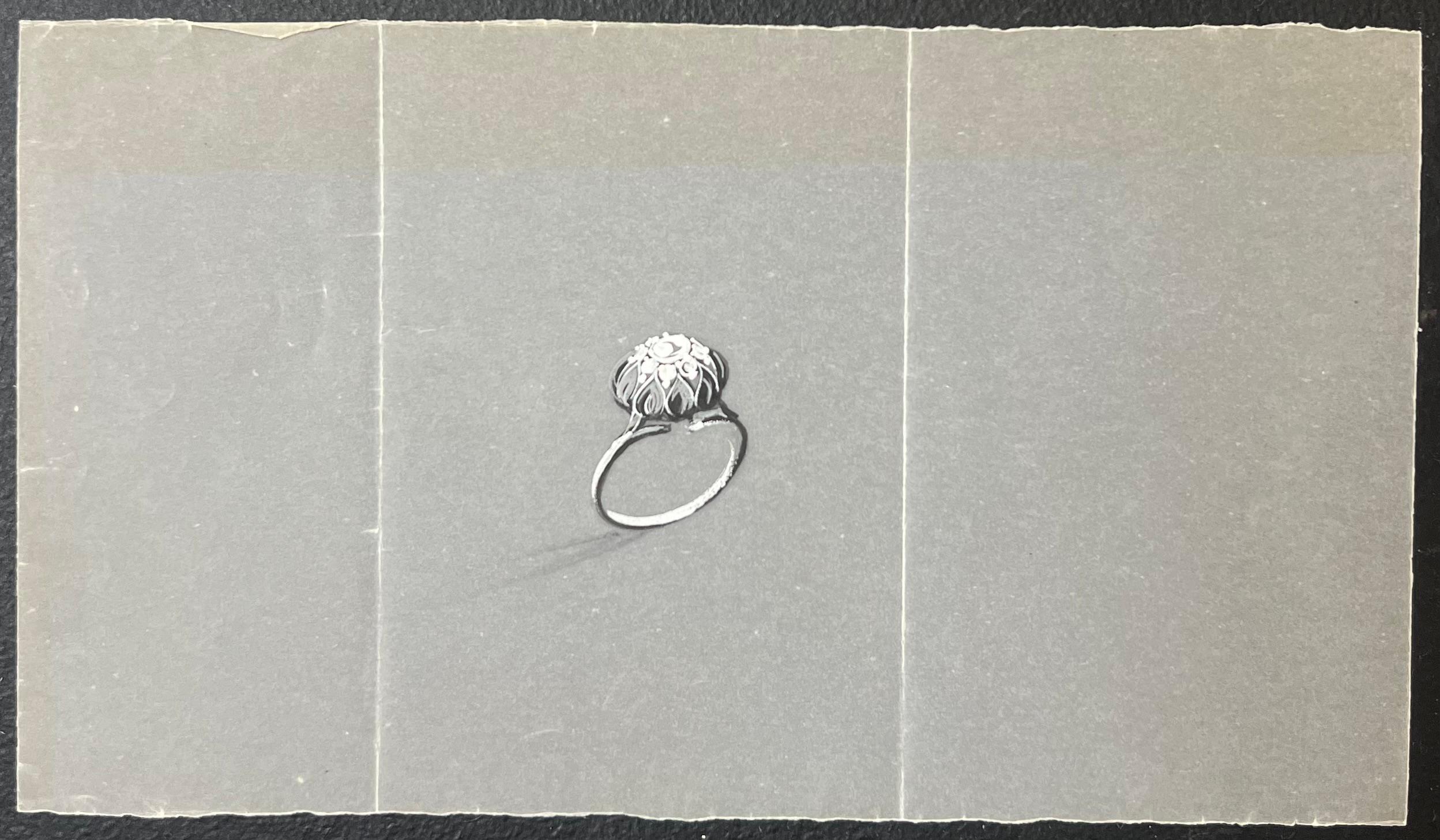 Gioielli d'epoca parigini originali di Van Cleef & Boucheron - Painting Scuola francese di Paul Touzet 