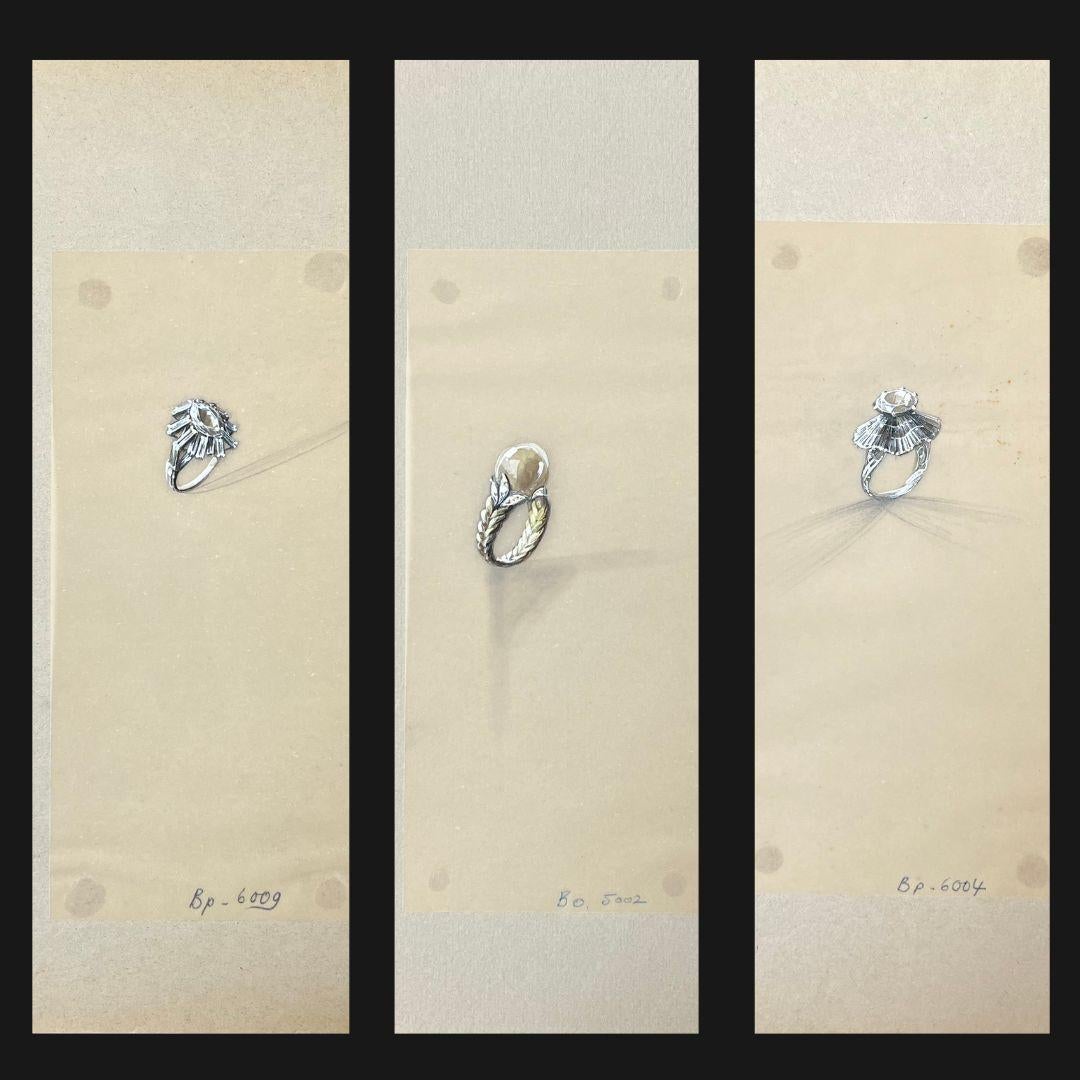 Gioielli d'epoca parigini originali di Van Cleef & Boucheron
