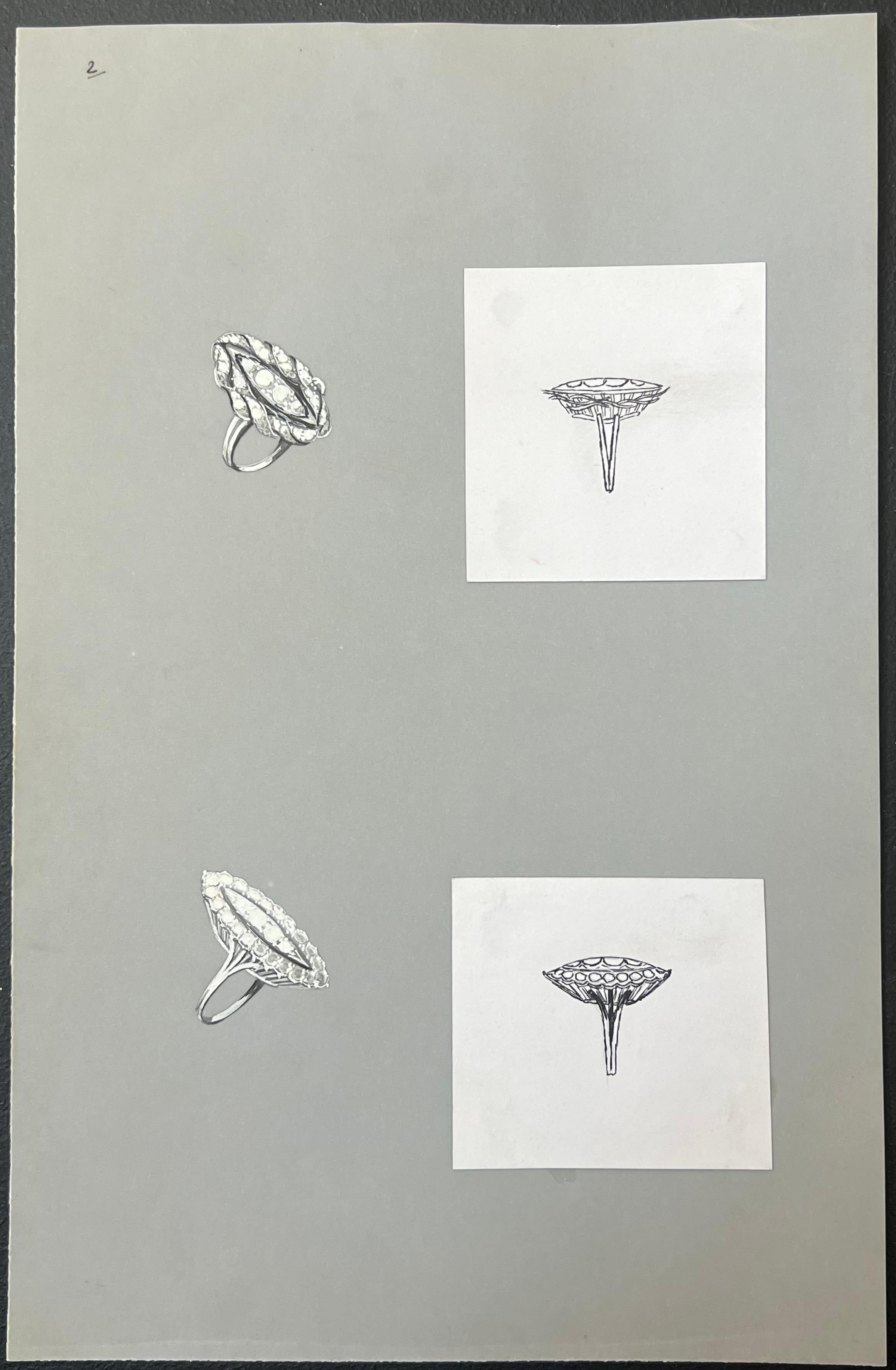 Gioielli d'epoca parigini originali di Van Cleef & Boucheron in vendita 2